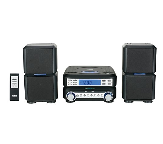 Naxa Digital CD Microsystem with AM/FM Stereo R adio