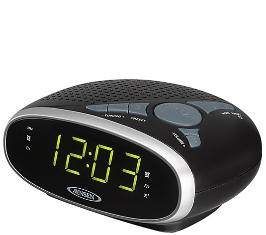 Jensen JCR-175A AM/FM Alarm Clock Radio