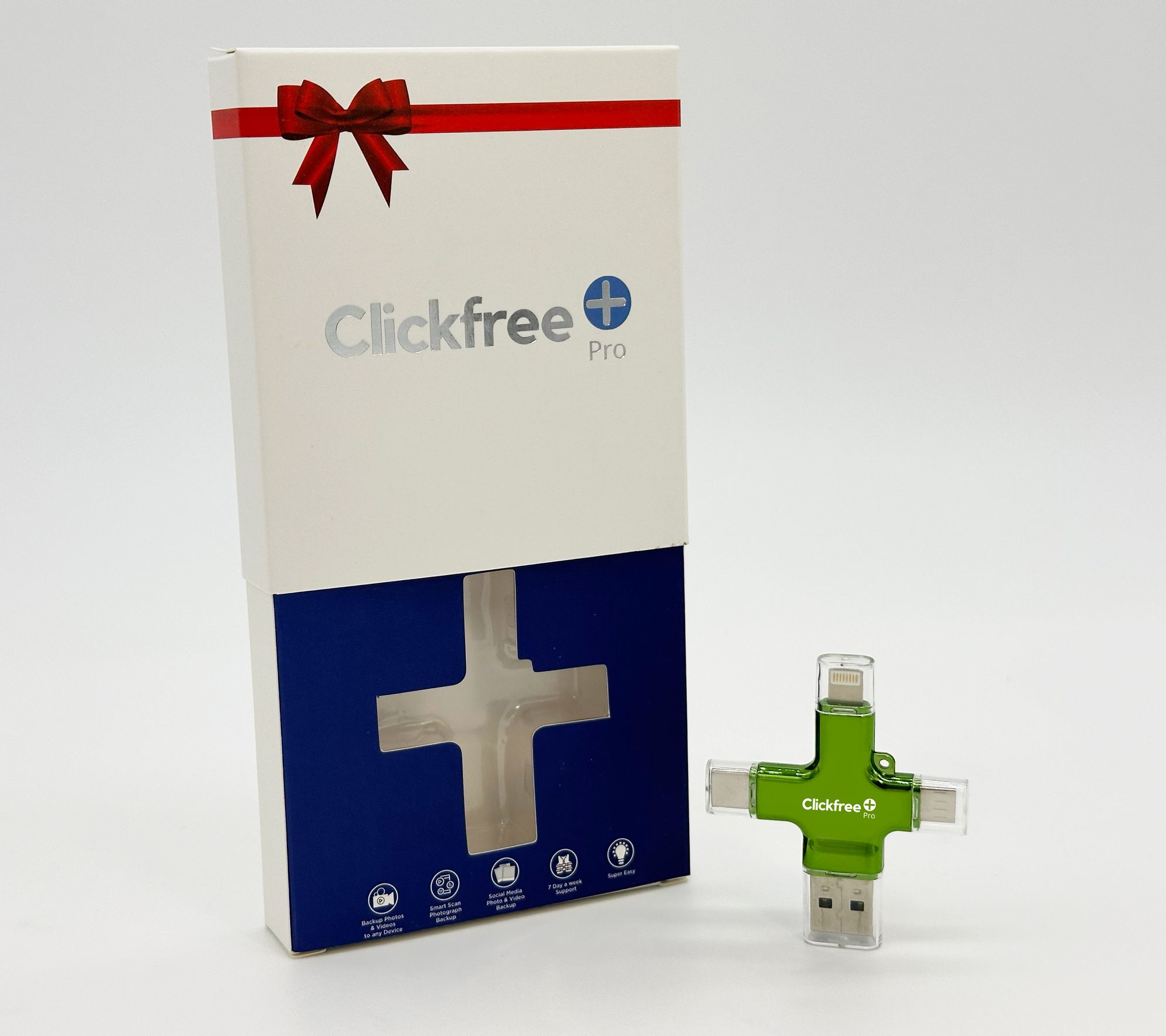 Clickfree Pro 64GB Universal Storage Saving Device with Gift Box