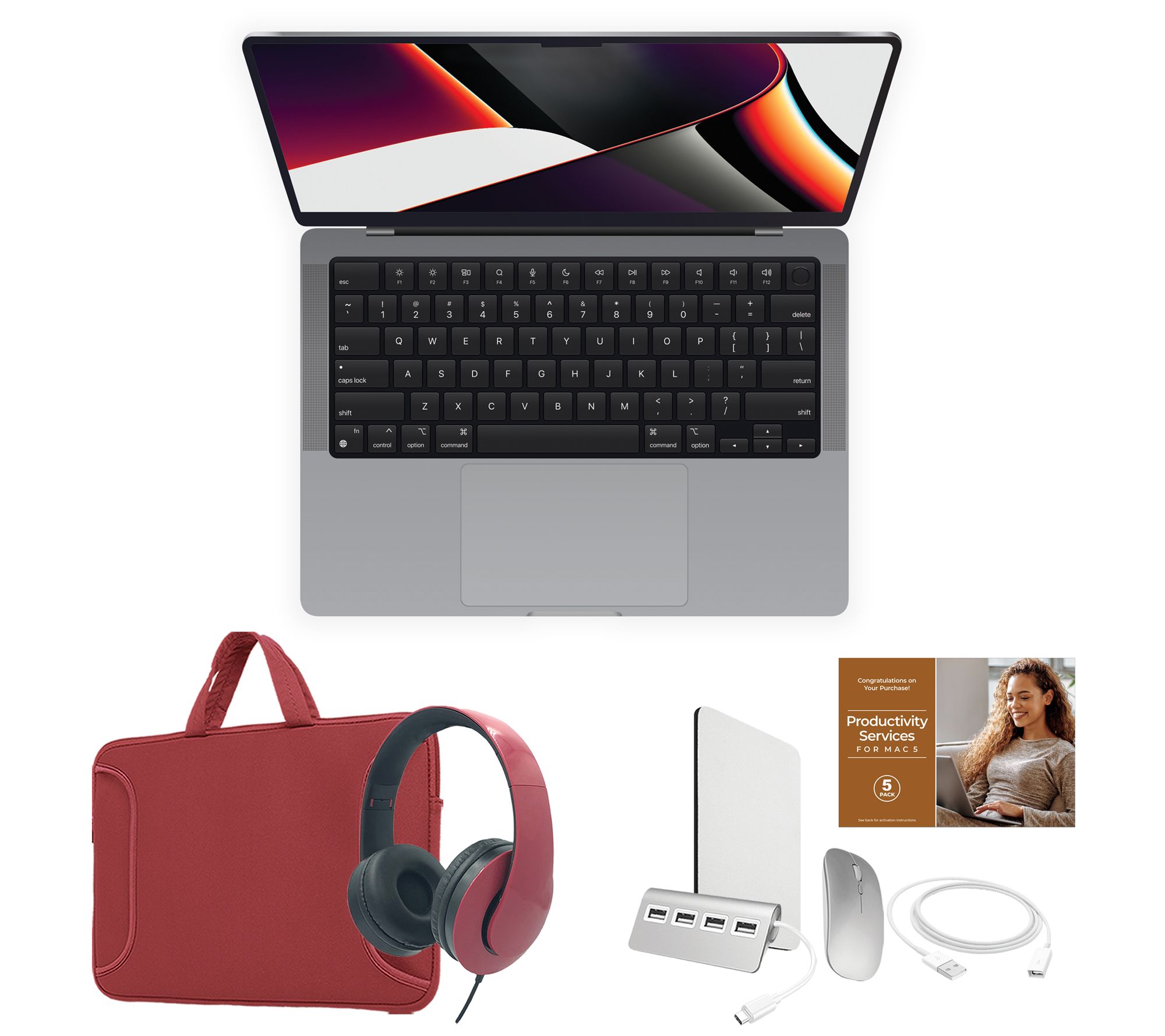 Apple Macbook Pro 14" Laptop, M3, 8-Core CPU 10-Core GPU,1TB