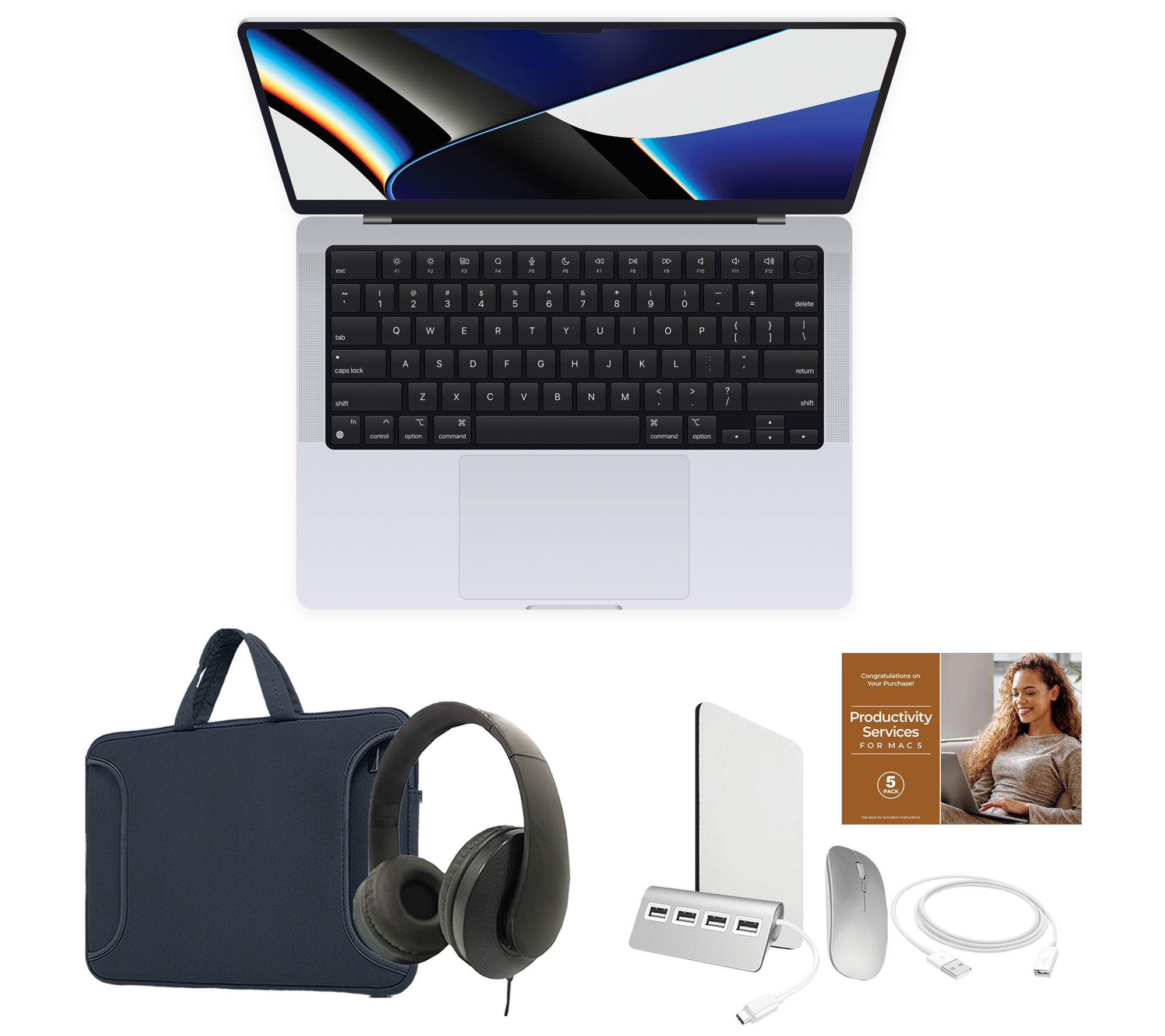 Apple Macbook Pro 14" Laptop, M3, 8-Core CPU 10-Core GPU,1TB