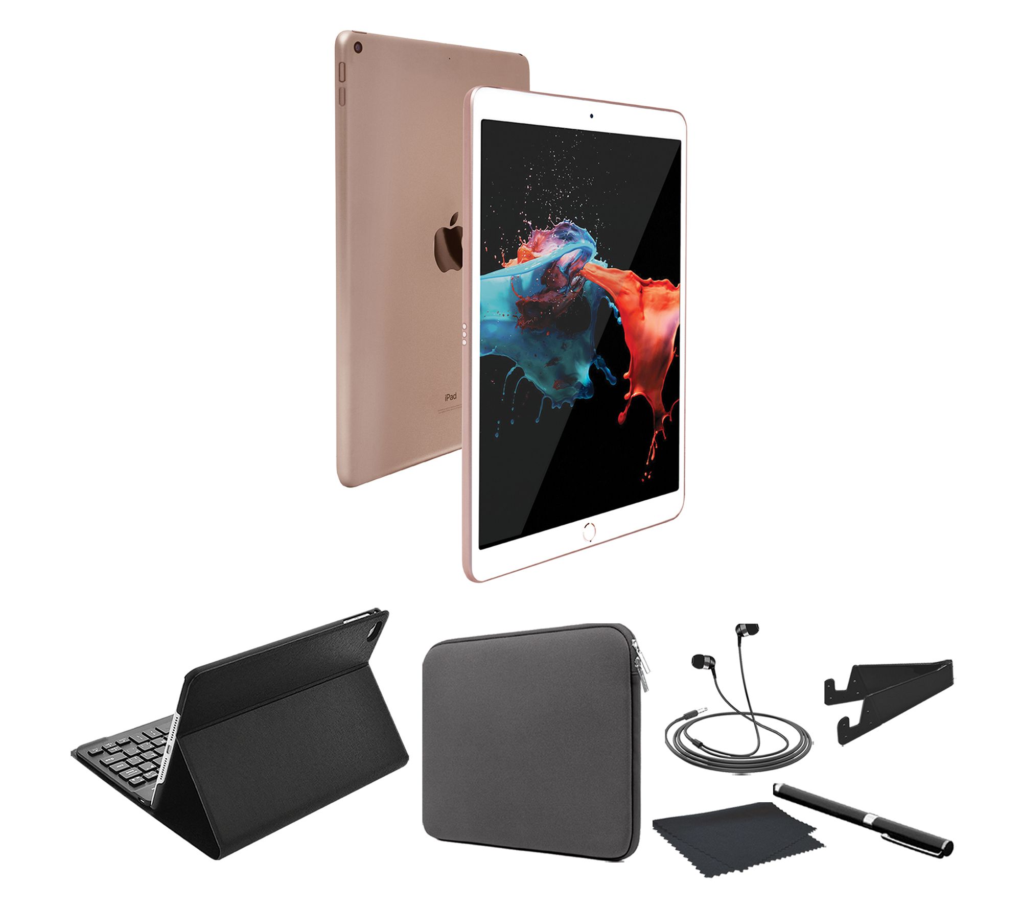 Refurbished Late 2019 Apple iPad 10.2" 128GB Wifi Bundle