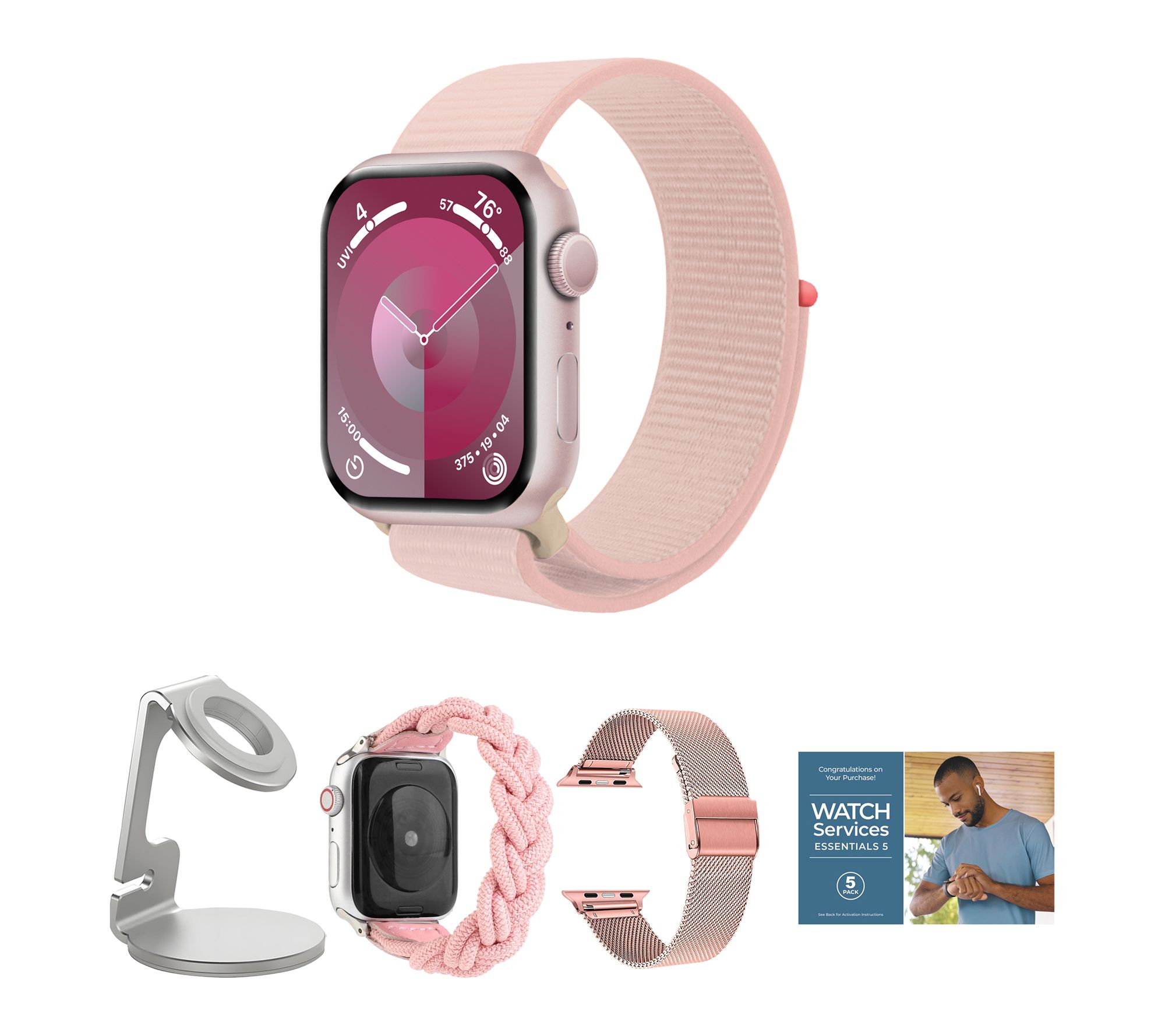 Apple Watch Series 9 GPS 45mm Sport Loop EOL Promo Bundle
