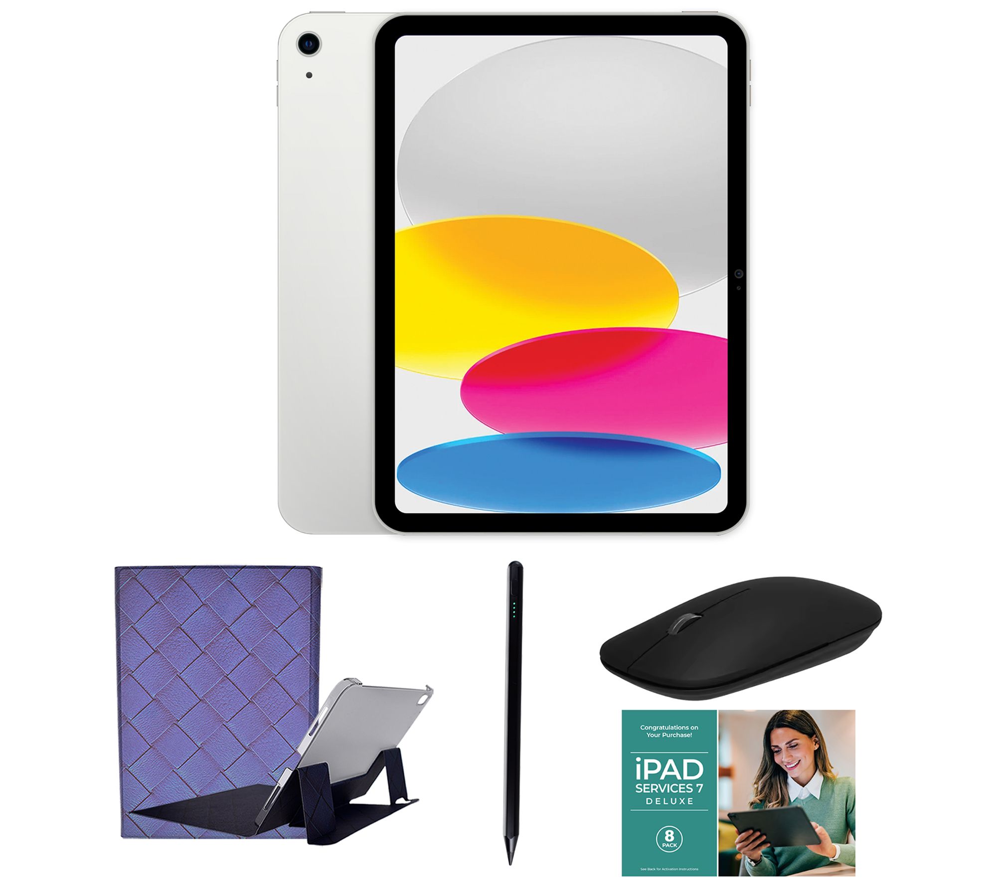 Apple 11" iPad 11th Gen 128GB With Keyboard, Accessories and Voucher
