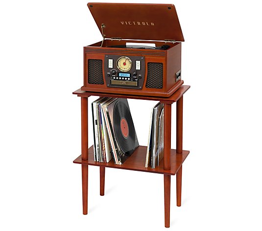 Victrola Navigator Bluetooth Record Player andStand