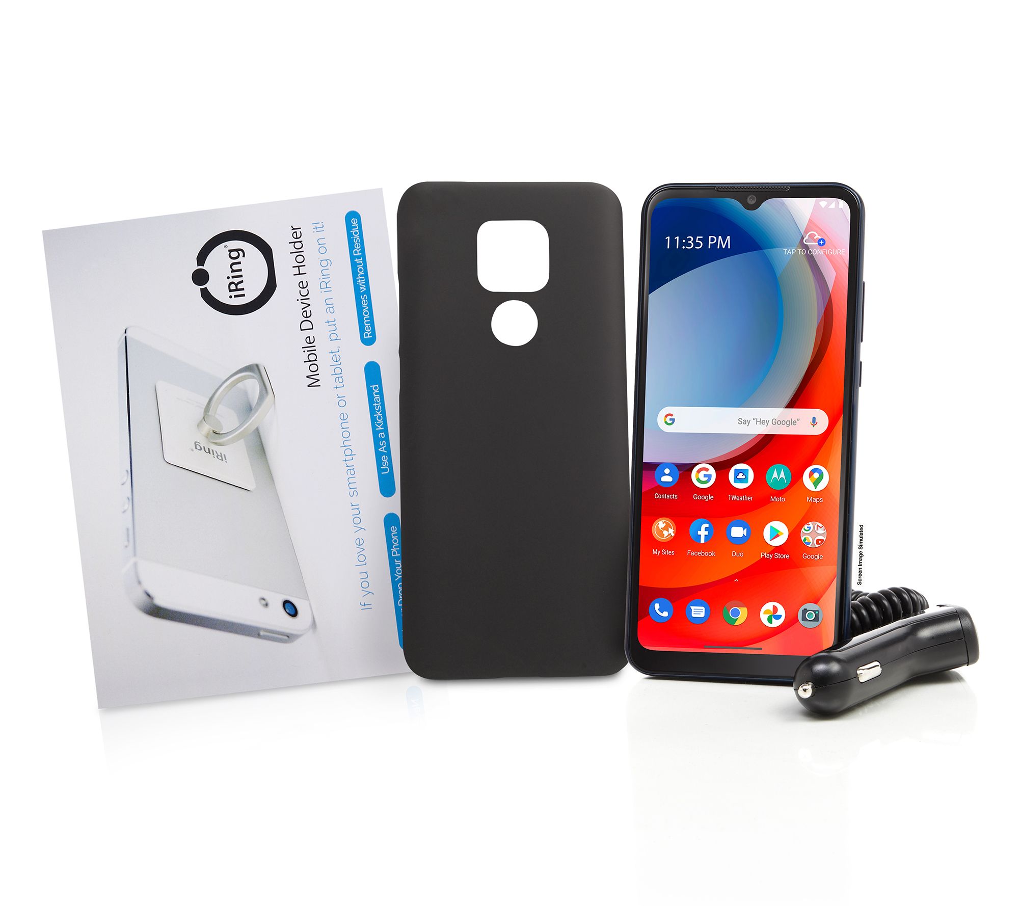 Tracfone Moto G Play 6.5" Smartphone with 1500 Talk/Text/Data - E237010