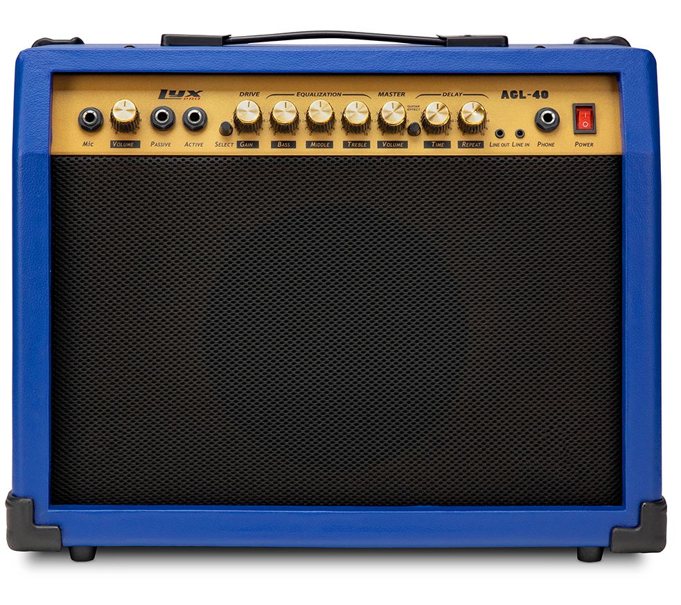 LyxPro 40 Watt Electric Guitar Amplifier