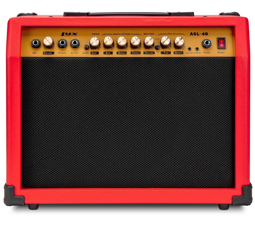 LyxPro 40 Watt Electric Guitar Amplifier