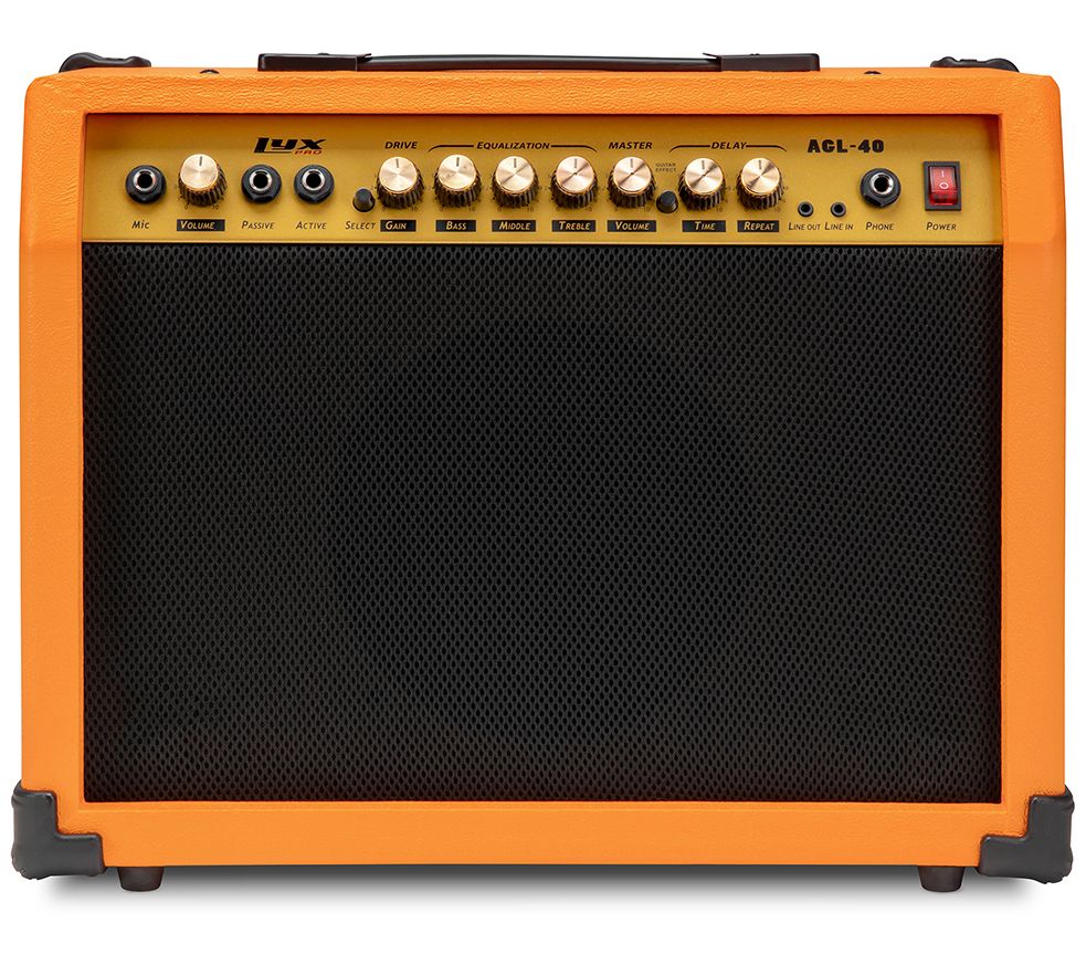 LyxPro 40 Watt Electric Guitar Amplifier