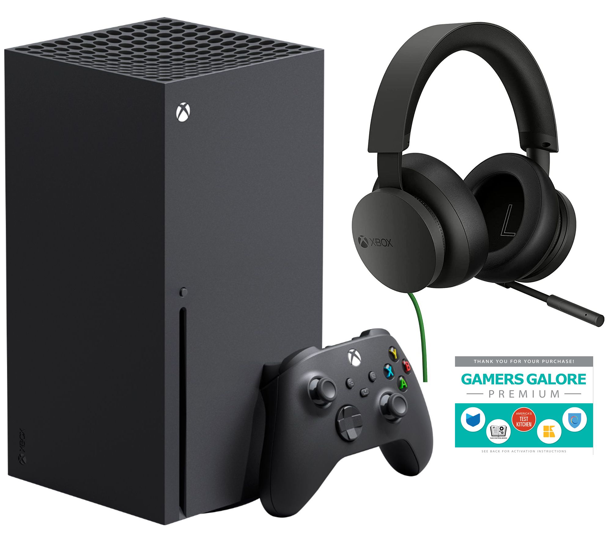 Xbox Series X Gaming Console with Headset and Gamers Voucher - QVC.com