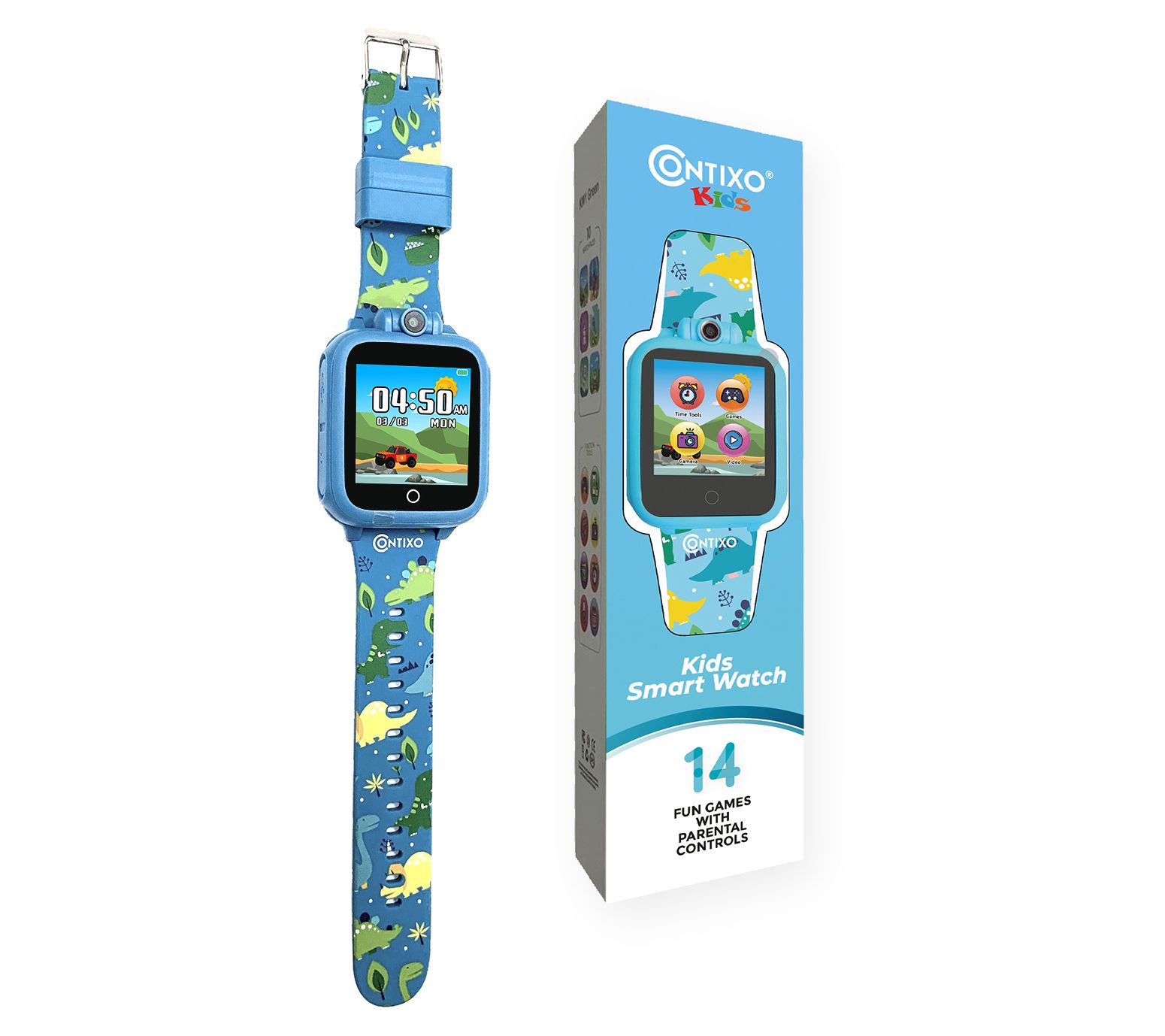 Contixo Smartwatch for Kids, Touchscreen & 14 Games