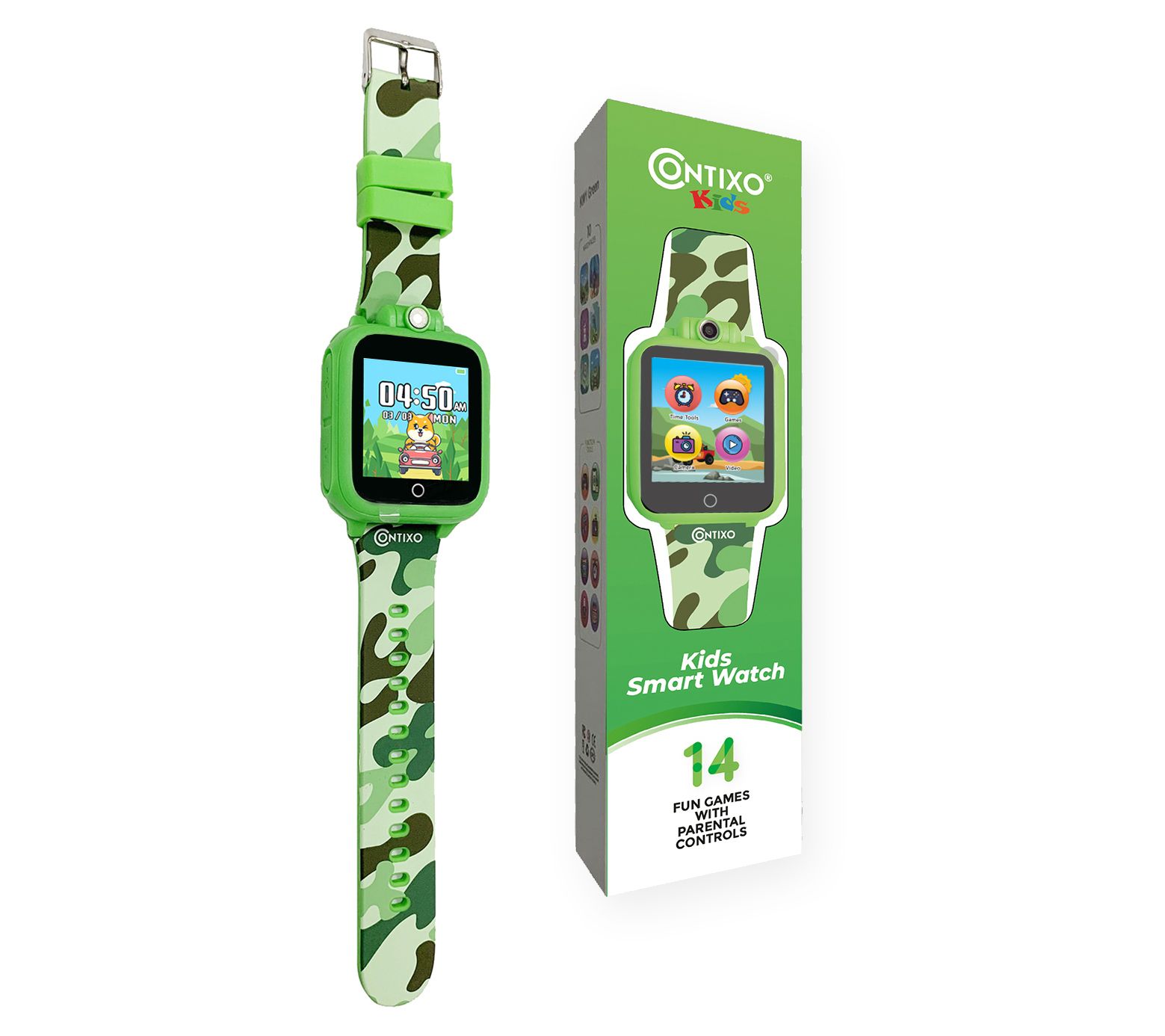 Contixo Smartwatch for Kids, Touchscreen & 14 Games