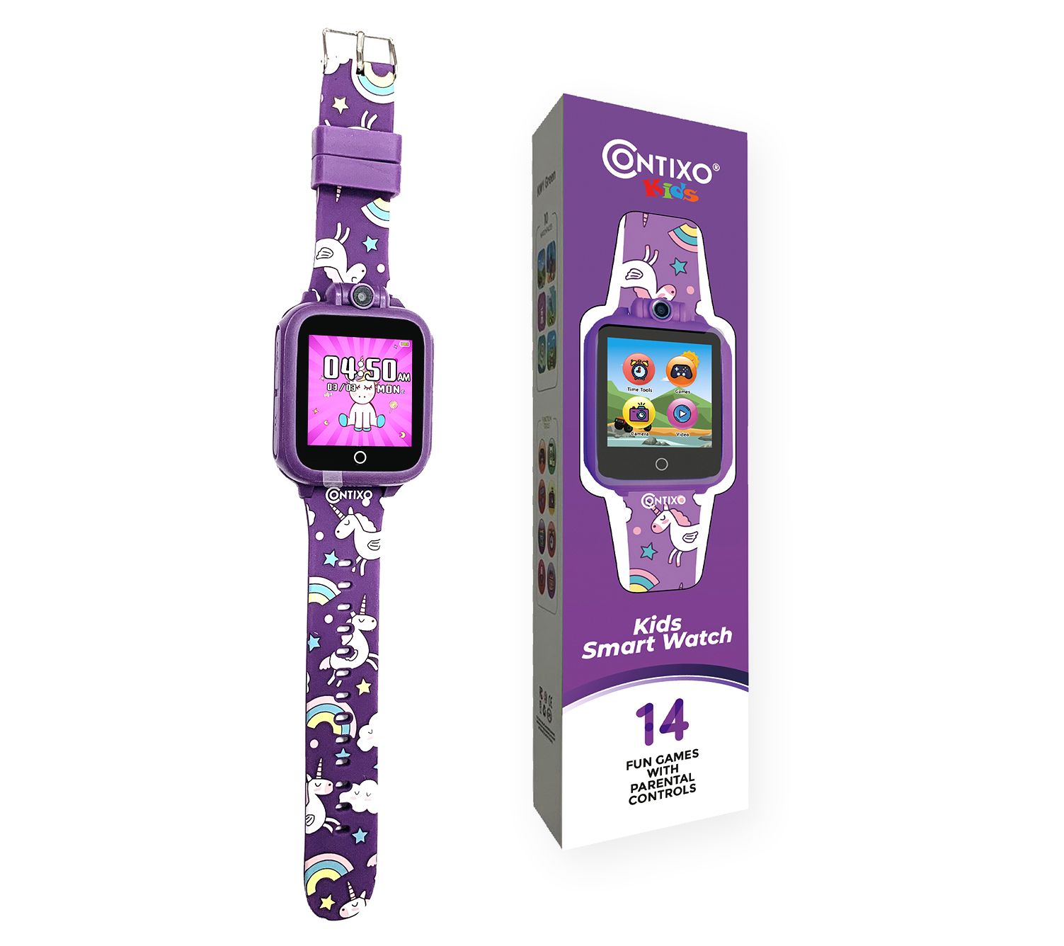 Contixo Smartwatch for Kids, Touchscreen & 14 Games
