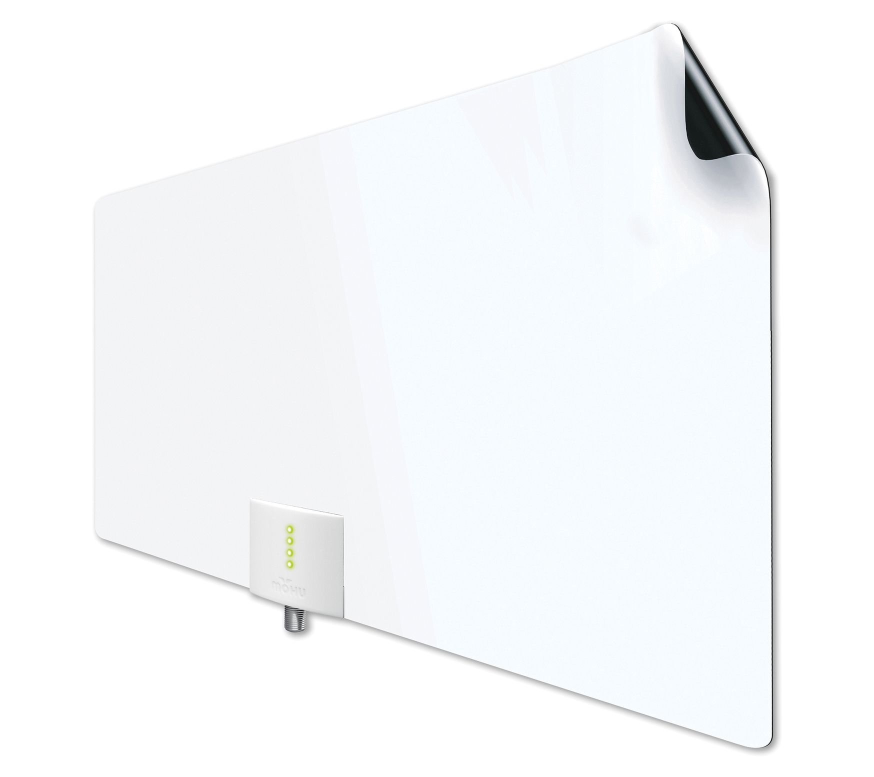 Mohu Leaf Supreme Pro Amplified Paper-Thin Indoor HDTV Antenna - QVC.com