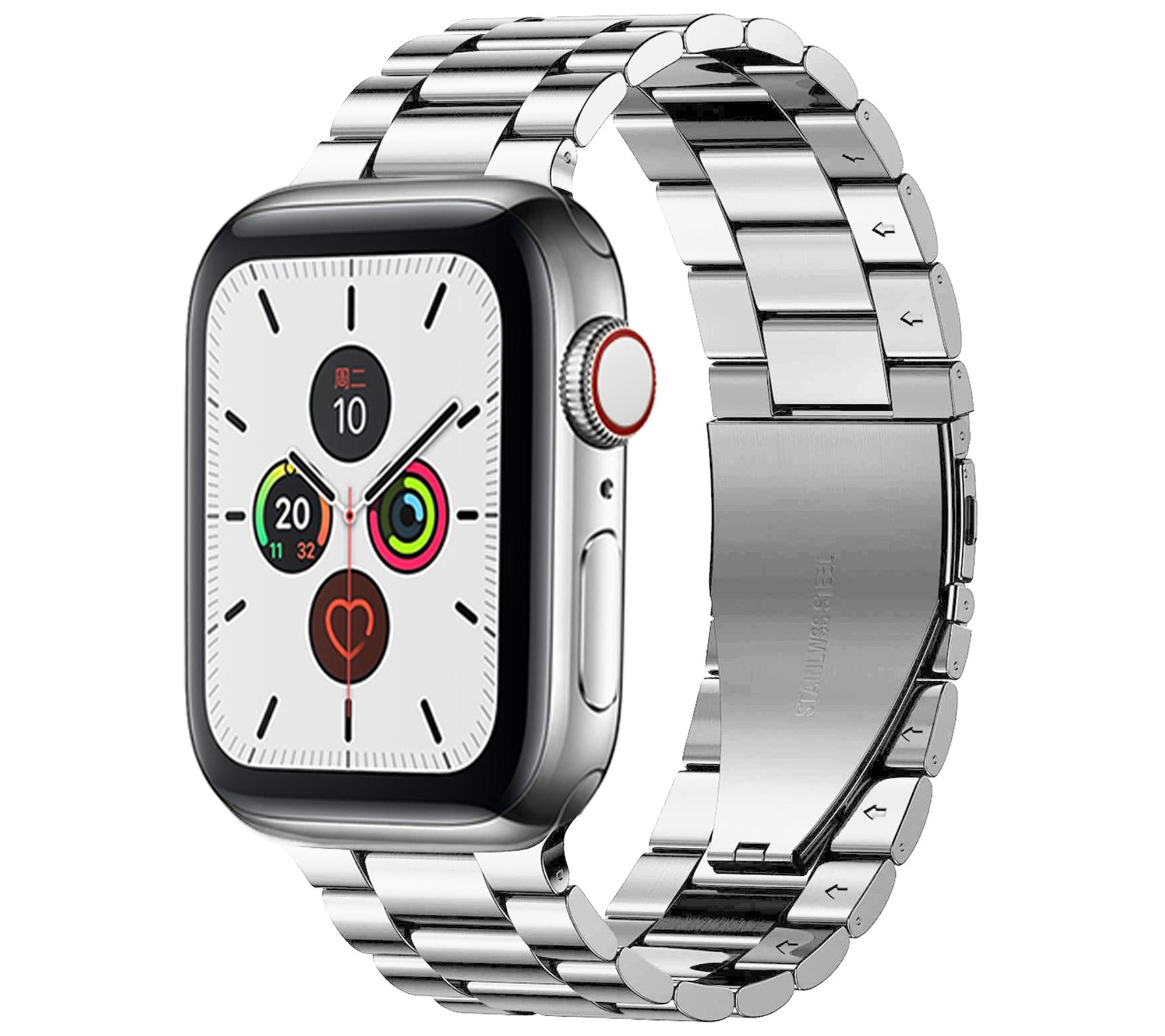 WorryFree Gadgets Apple Watch 41mm Stainless Steel Band