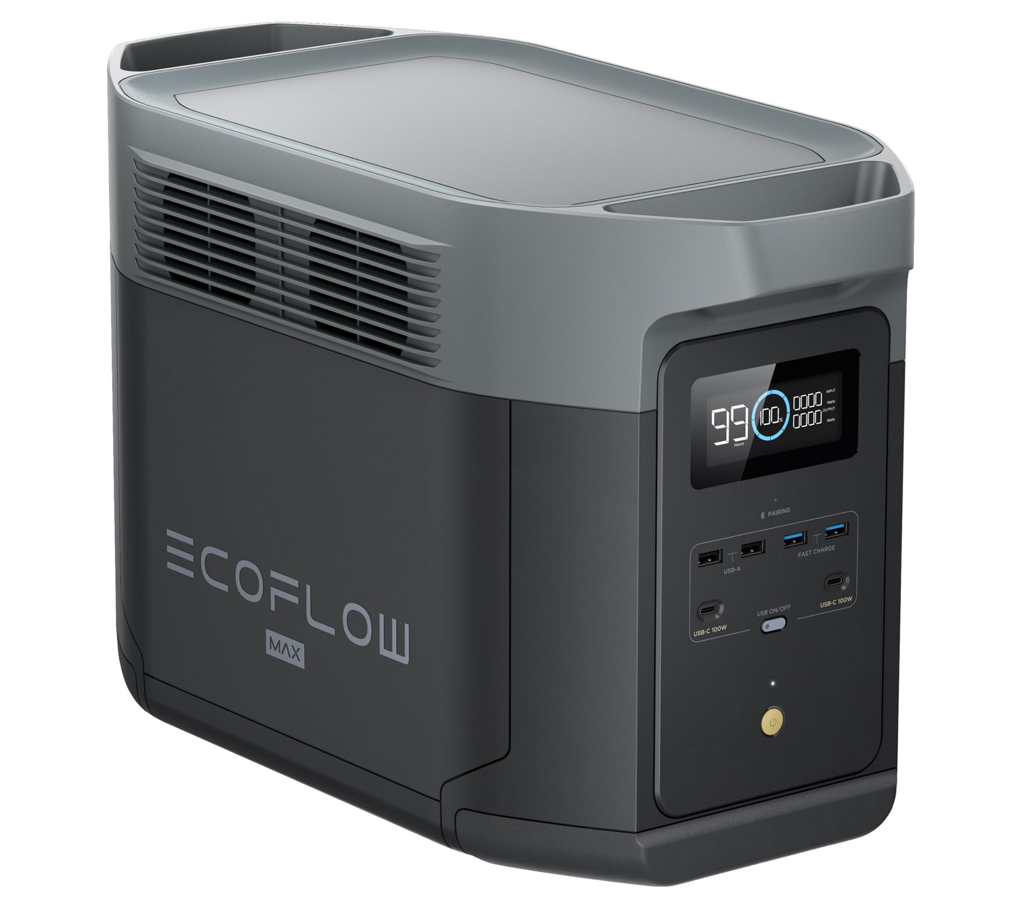 EcoFlow DELTA 2 Max 2000Wh Portable Power Station with 15 Outlets 