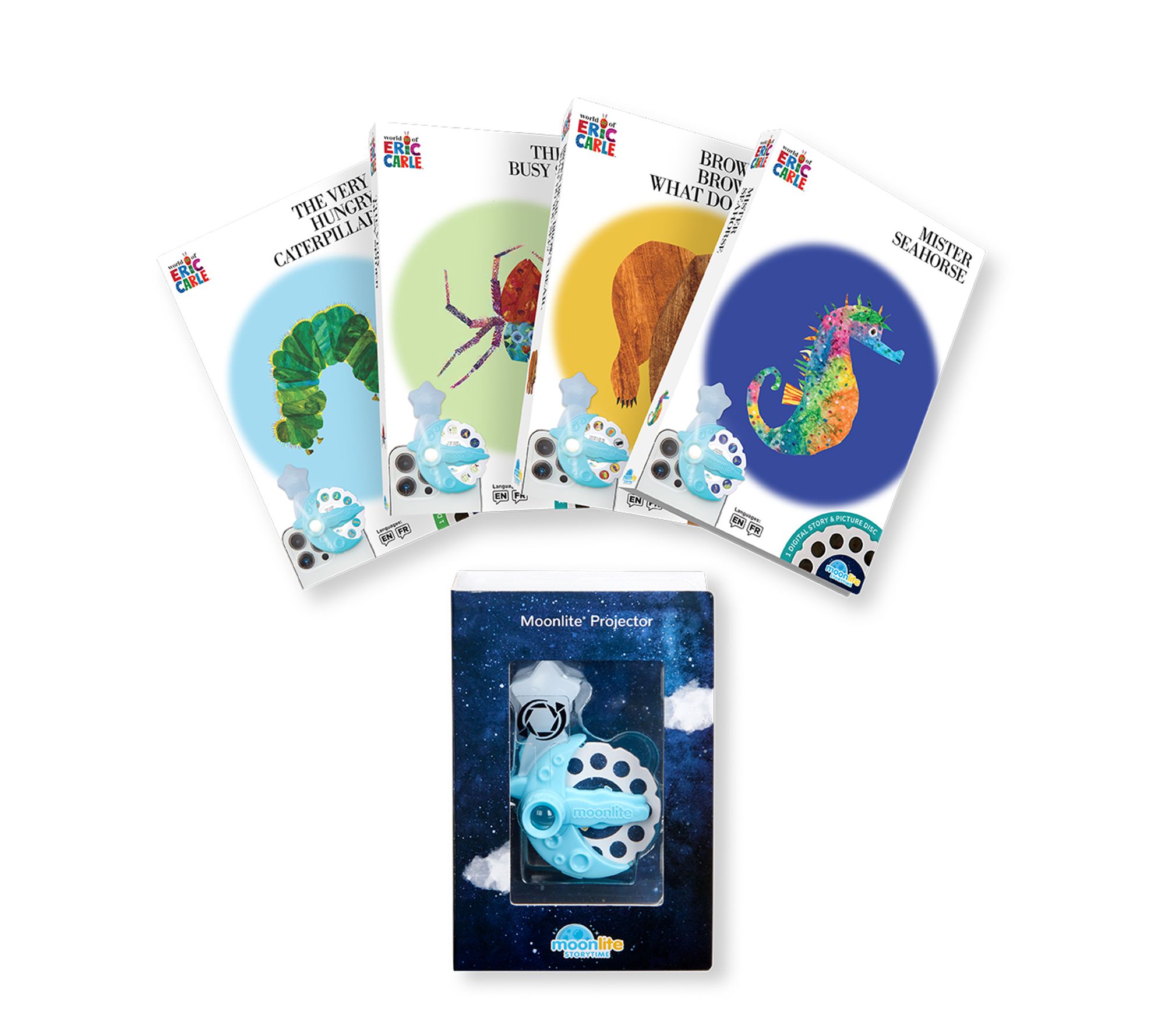 Moonlite Eric Carle - 4 Story Collection with Projector
