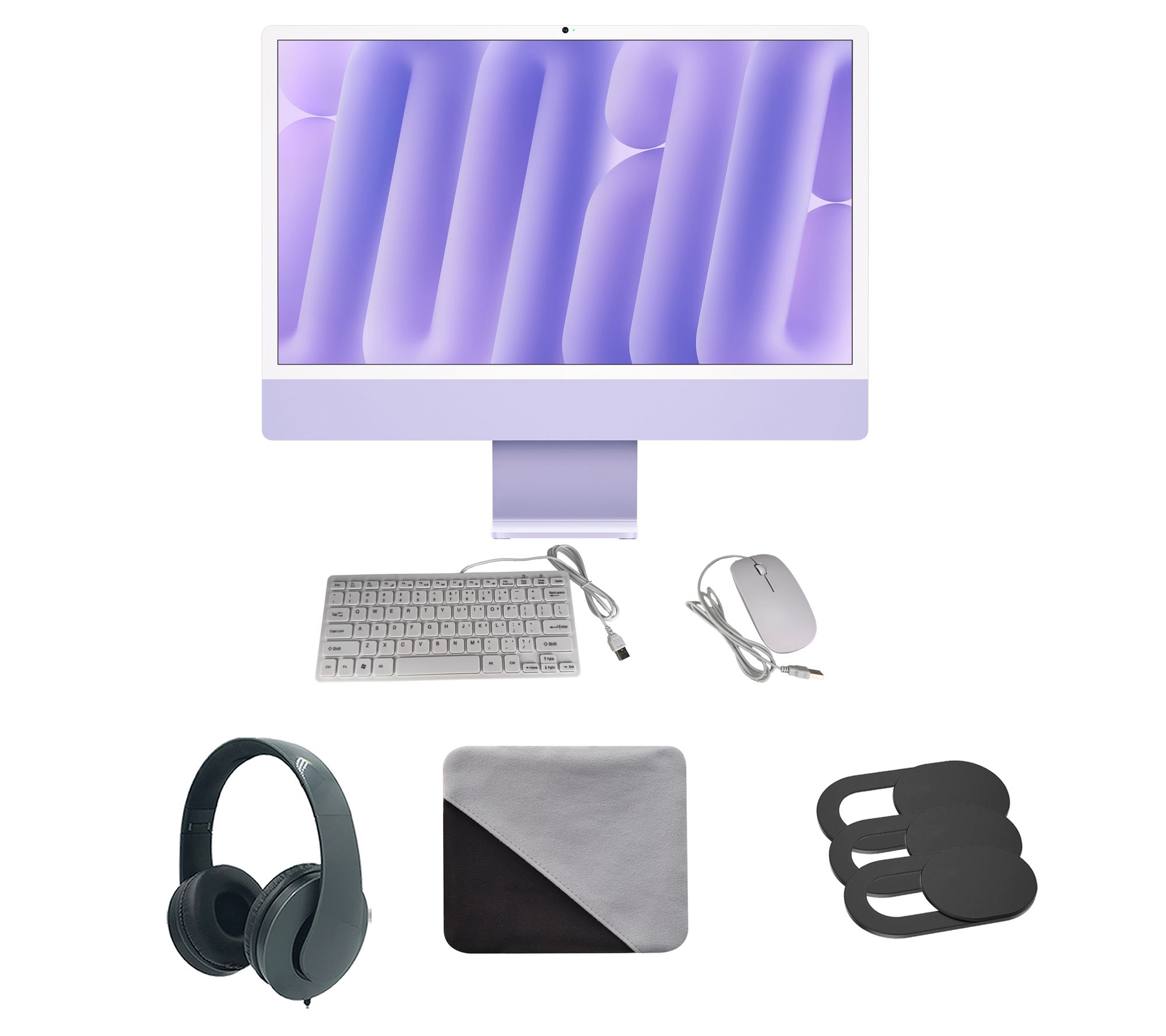 Refurbished Apple iMac 24" M3 8-Core CPU 10-Core GPU 1TB Bundl