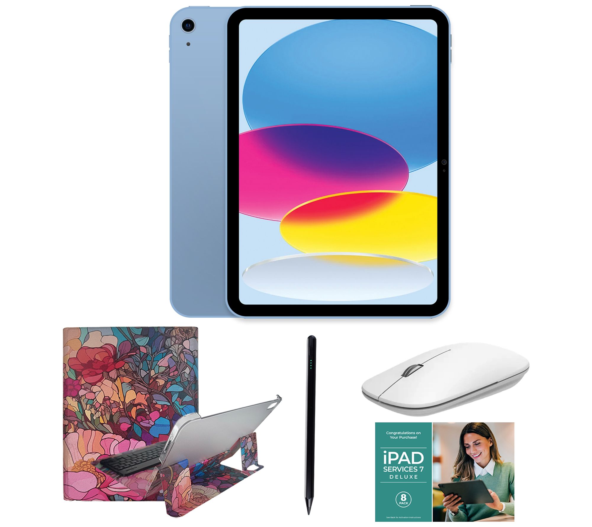 Apple 11" iPad 11th Gen 256GB WiFi Keyboard, Accessories and Voucher