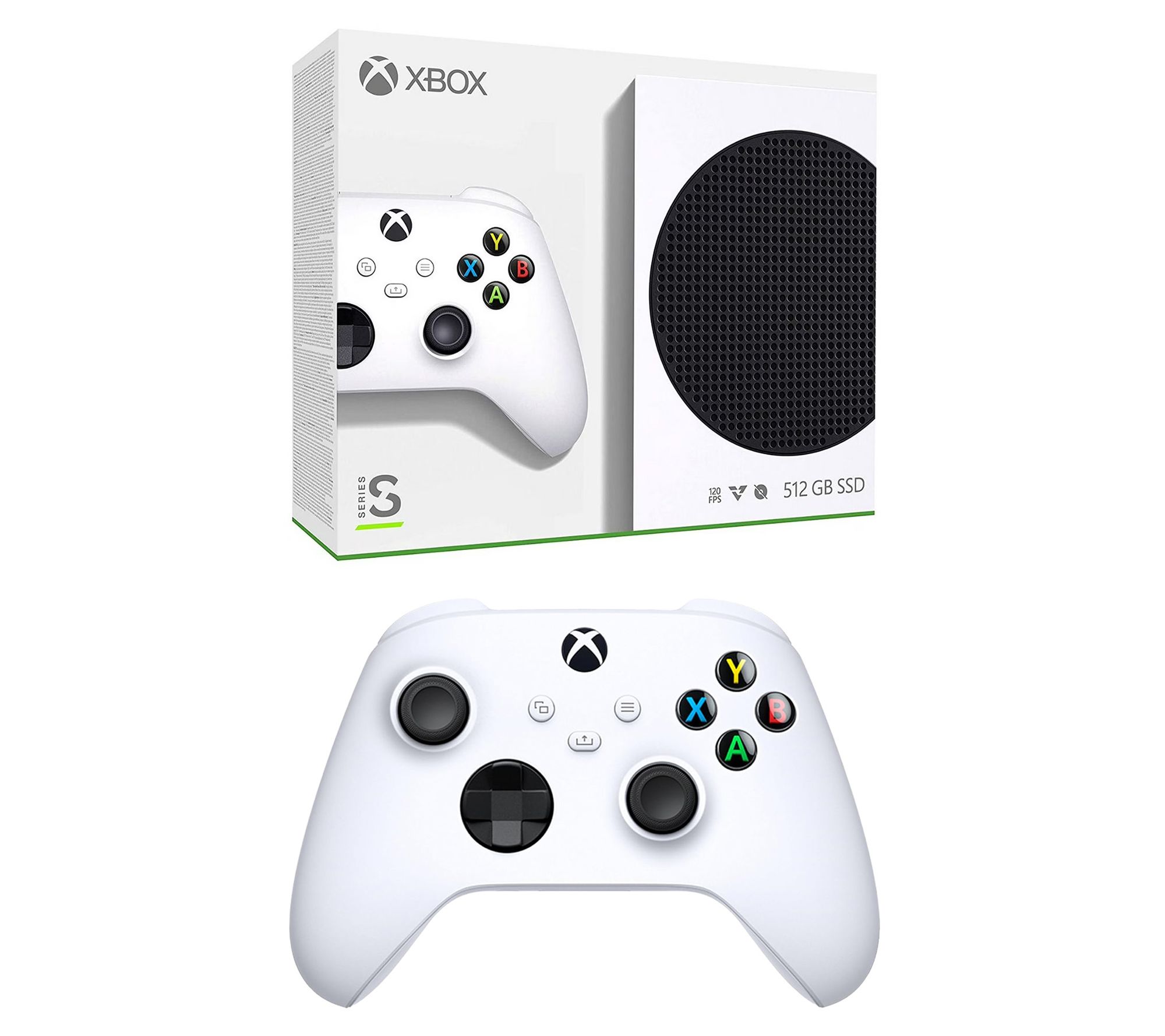Xbox Series S 512 GB Digital Console + Microsoft Controller - QVC.com