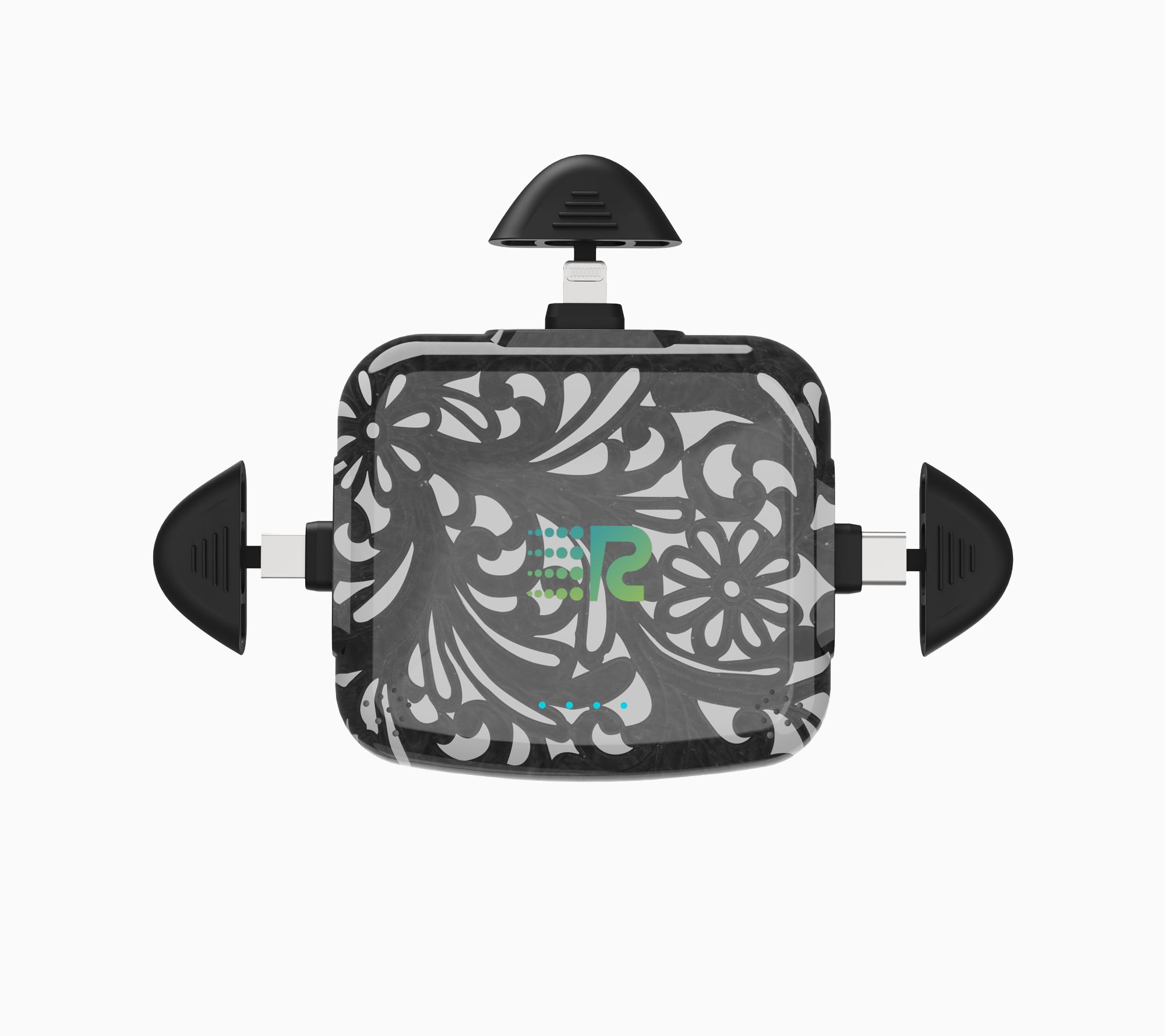  Dennis Basso x Rush Charge 3,300mAh 3-in-1 Power Bank