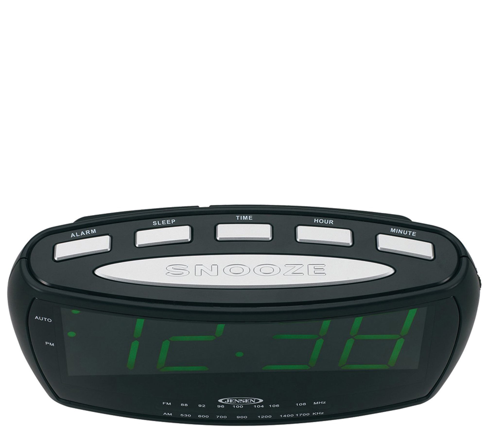 Jensen JCR208 AM/FM Alarm Clock Radio