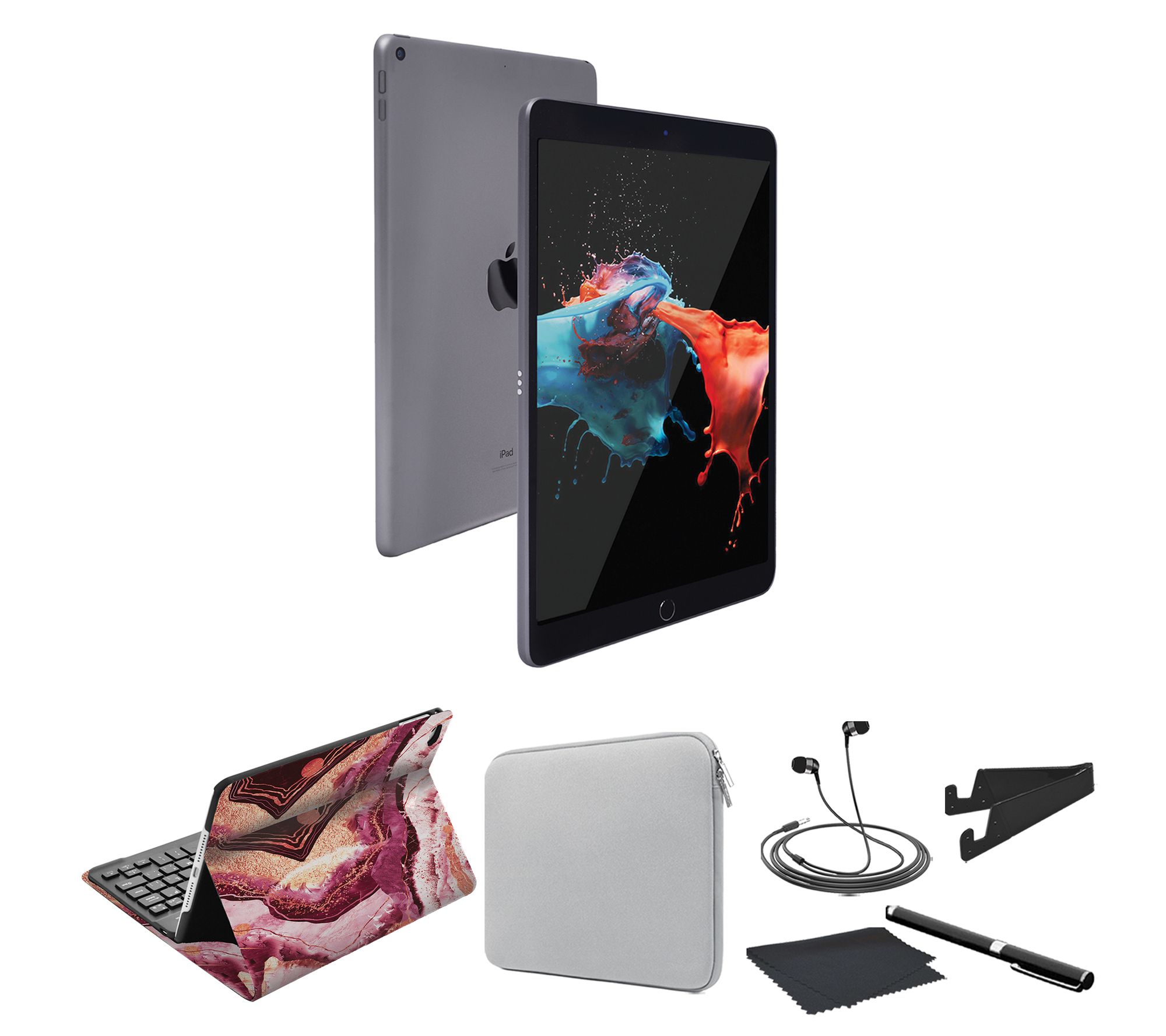 Refurbished Late 2019 Apple iPad 10.2" 32GB Wifi Bundle