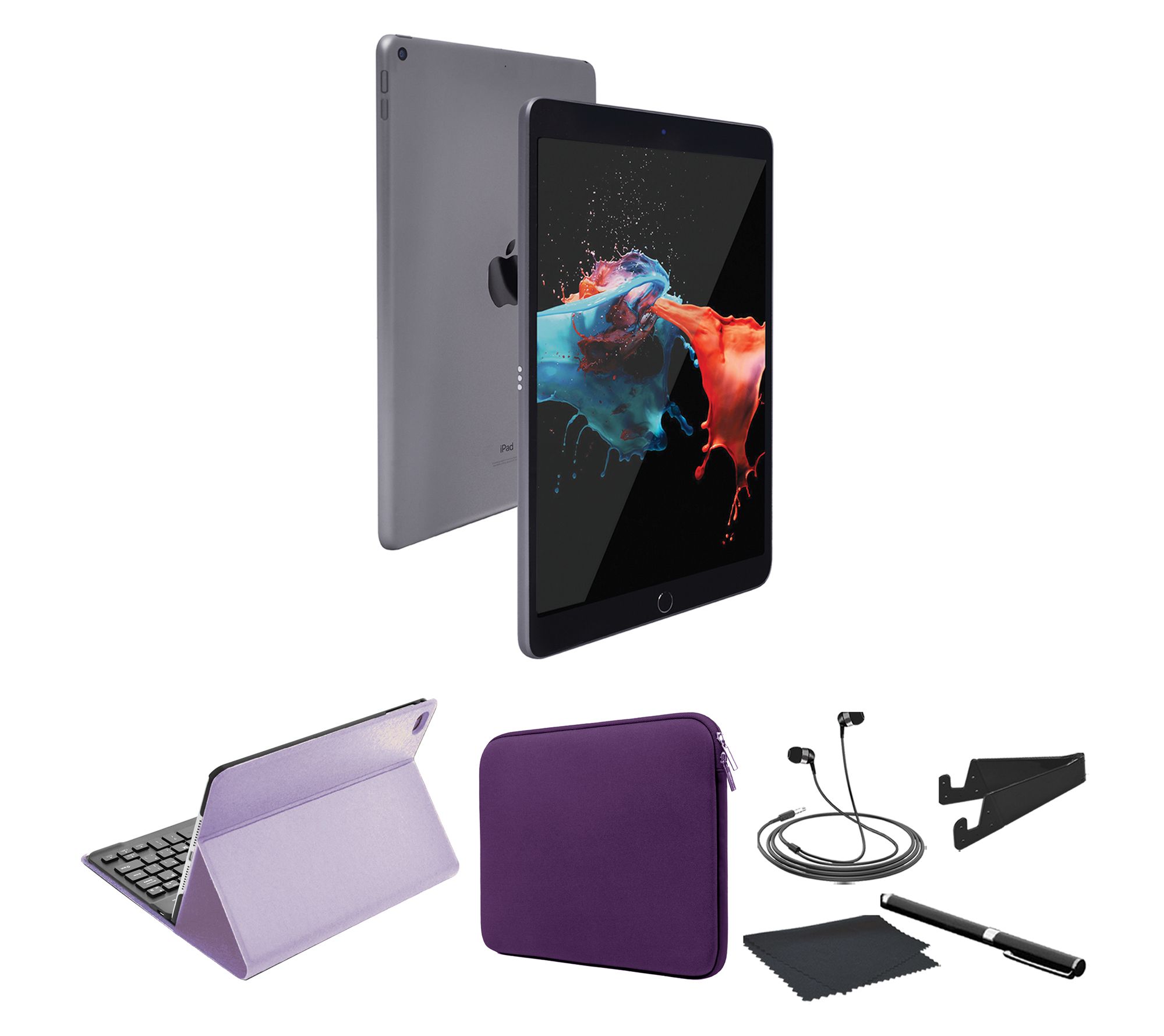 Refurbished Late 2019 Apple iPad 10.2" 32GB Wifi Bundle