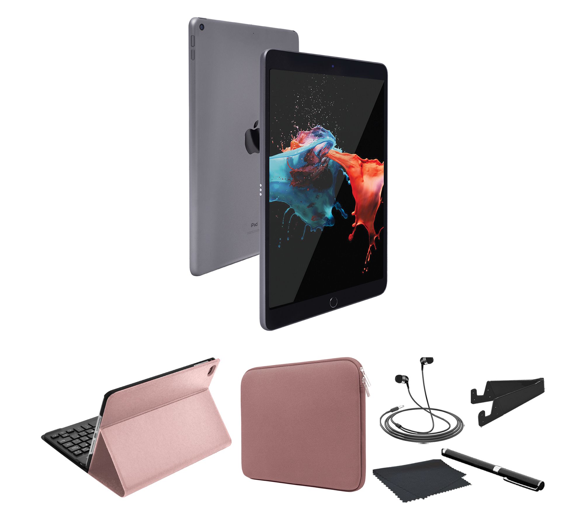 Refurbished Late 2019 Apple iPad 10.2" 32GB Wifi Bundle