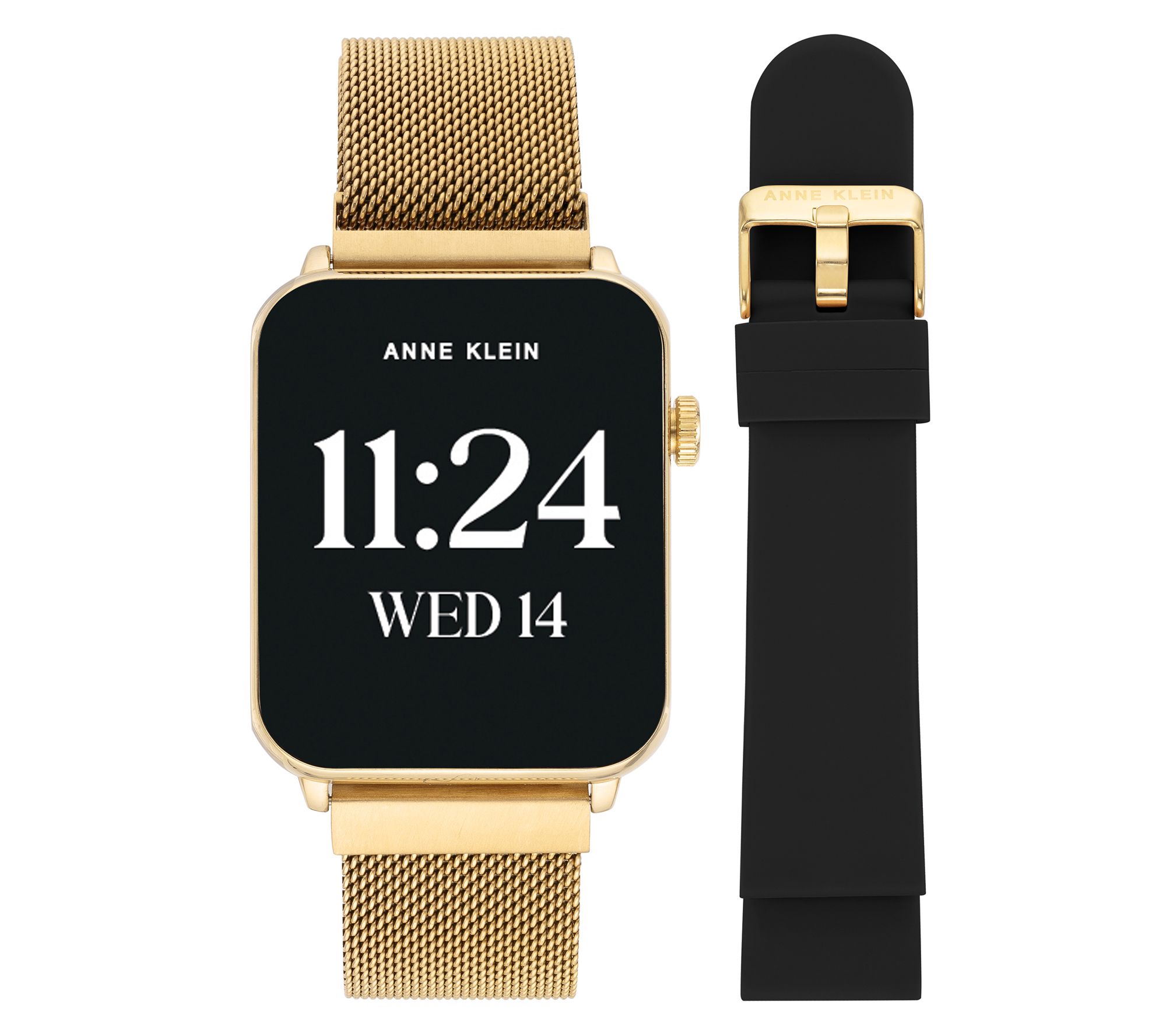 Anne Klein Stellar 43mm Smart Watch with 2 Watch Bands