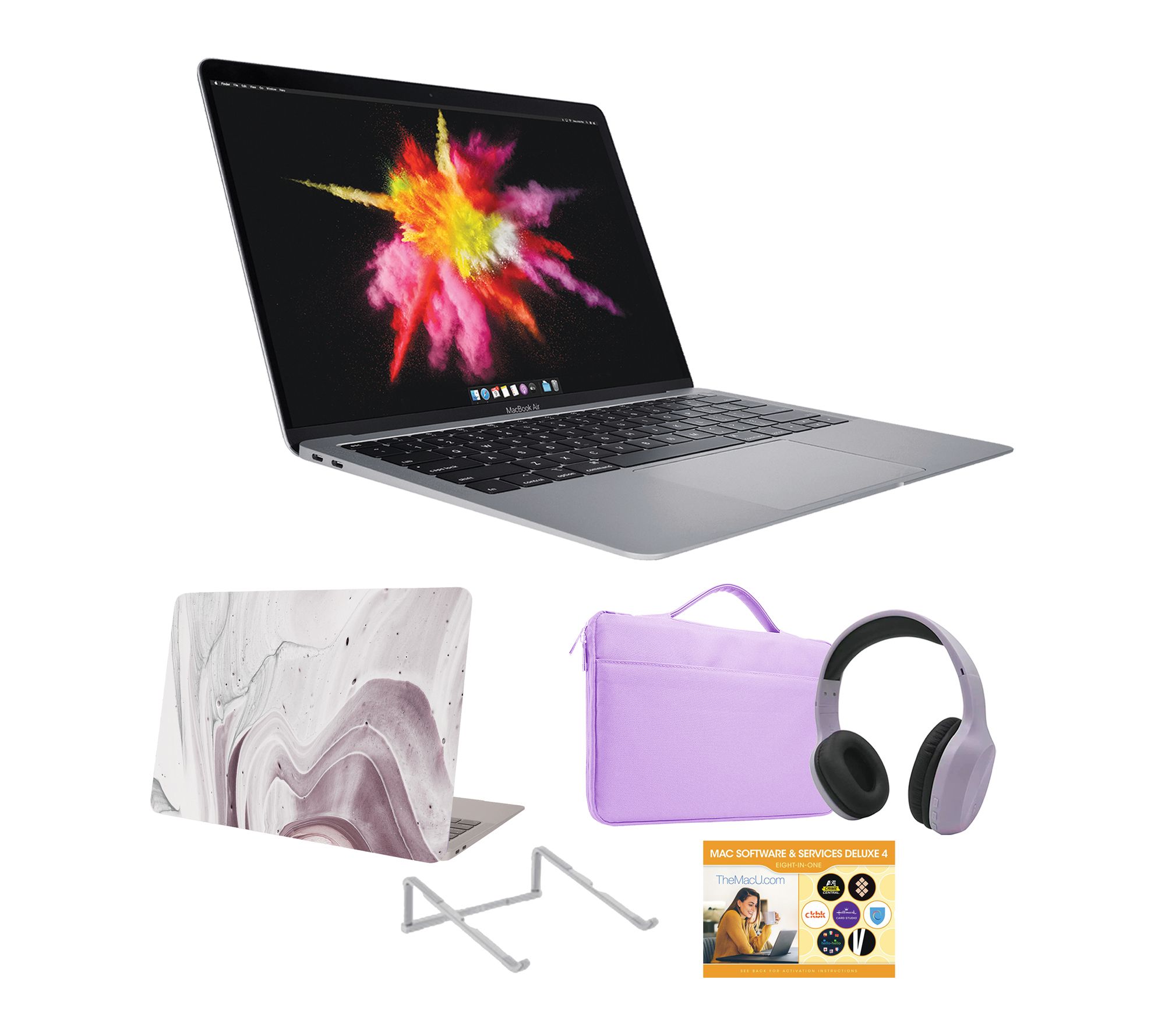  Apple MacBook 13" Air M1 256GB with Carry Case, Accs & Voucher