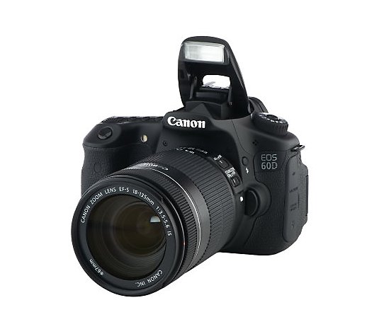 dump versieren Kreek Canon EOS 60D DSLR 18MP Camera with 18-135 IS Lens & Accessories - QVC.com