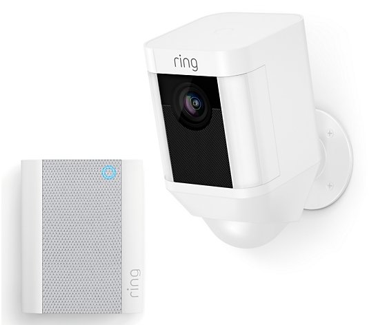 Ring Spotlight Camera with Chime and Ring Assist+