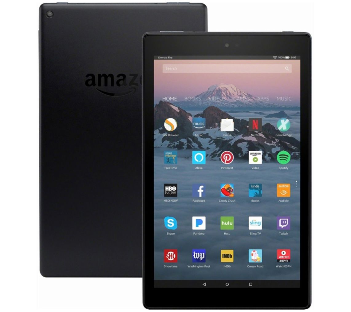 Amazon Fire HD 10&quot; 32GB Tablet with Hands-FreeAlexa - QVC.com