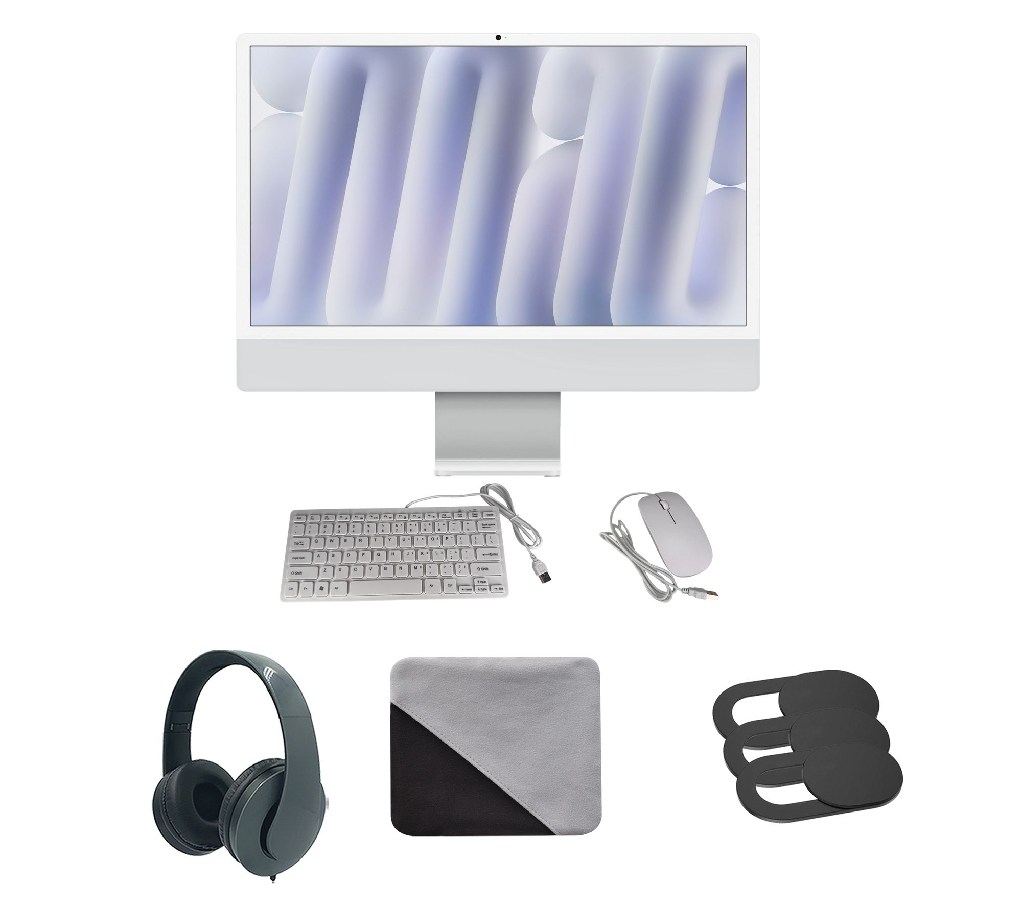 Refurbished Apple iMac 24" M3 8-Core CPU 10-Core GPU 2TB Bundl