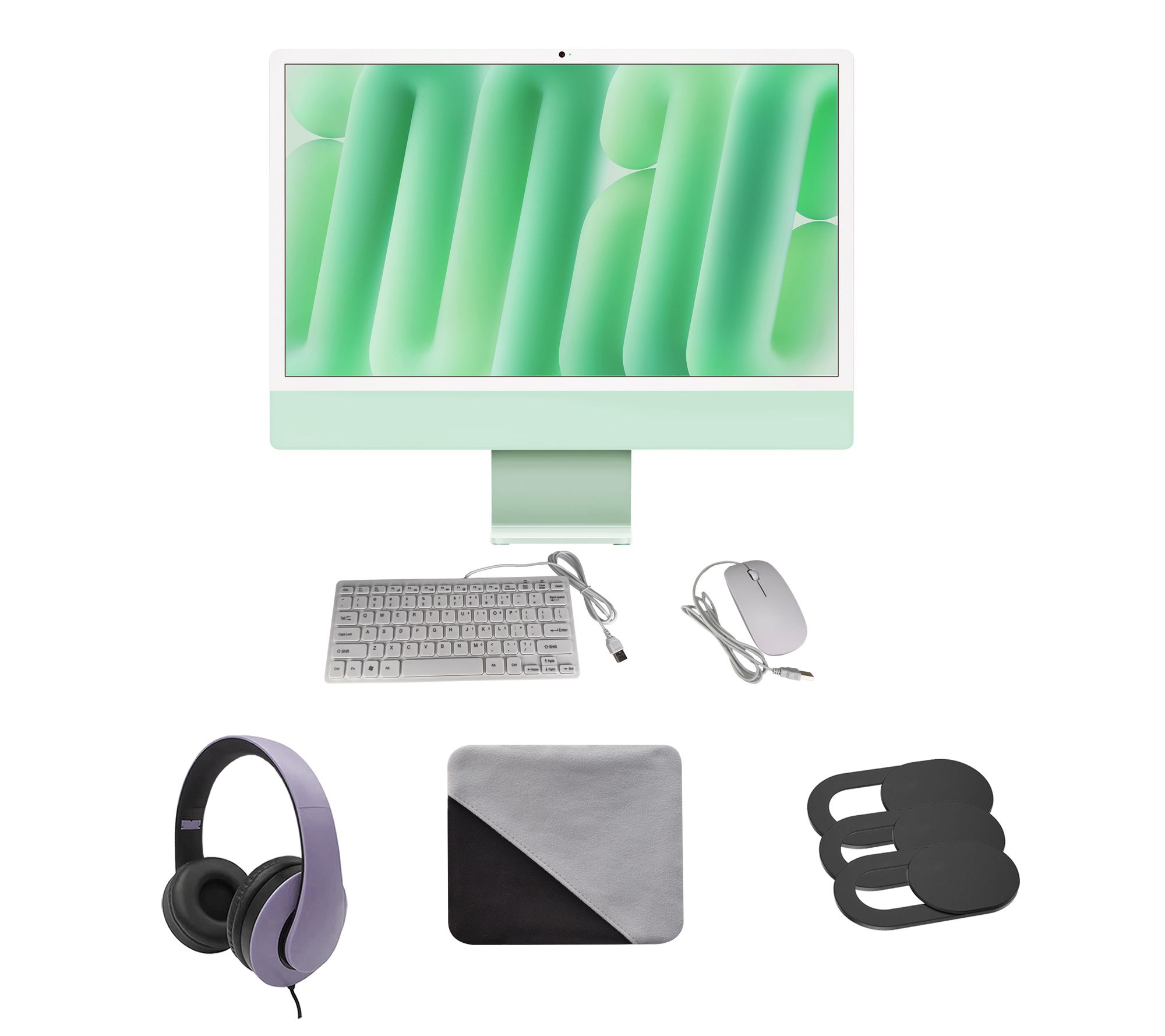 Refurbished Apple iMac 24" M3 8-Core CPU 10-Core GPU 2TB Bundl