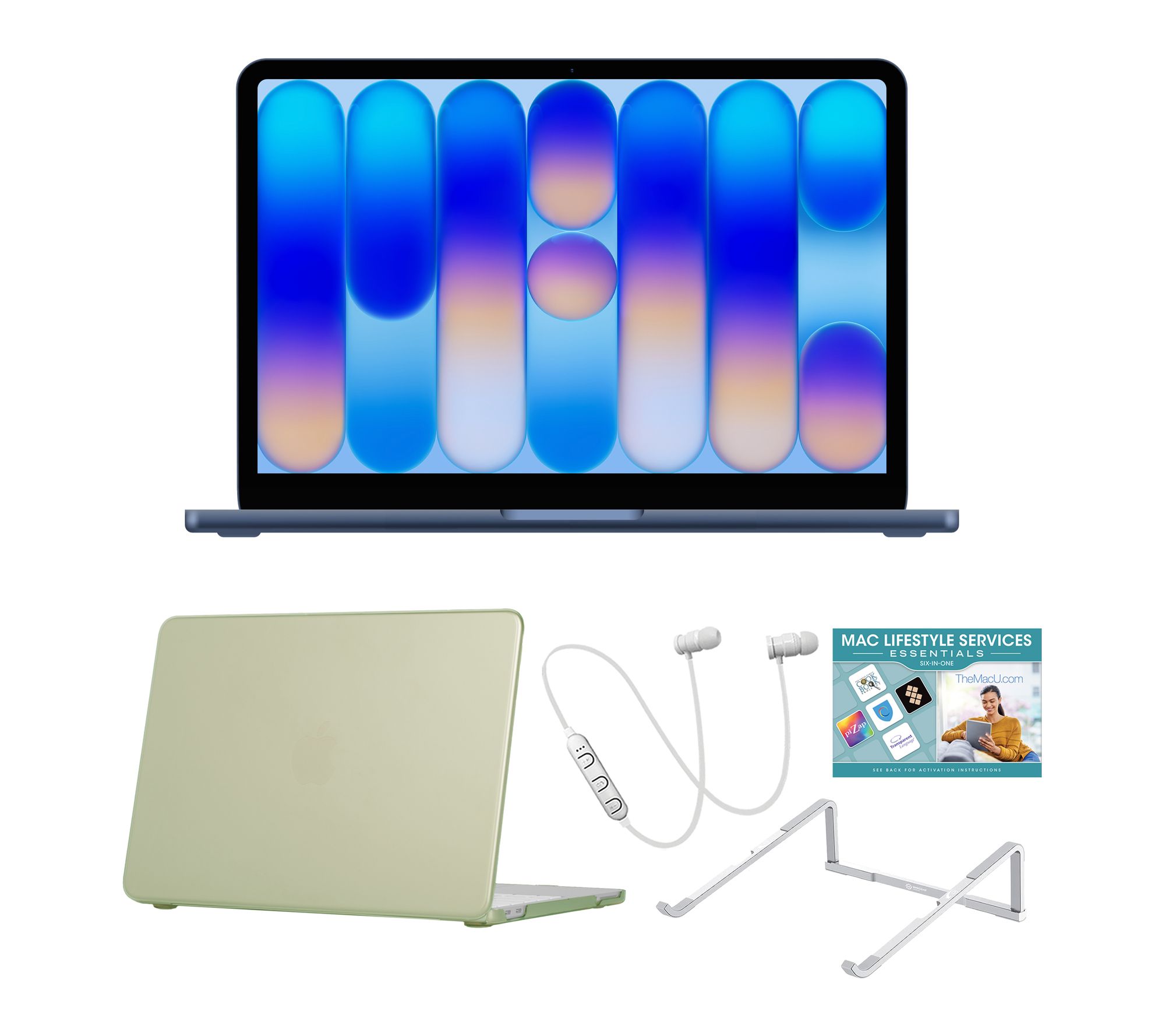 Apple Macbook Neo 256GB w/ Fitted Clip Case, Earbuds & Accs.