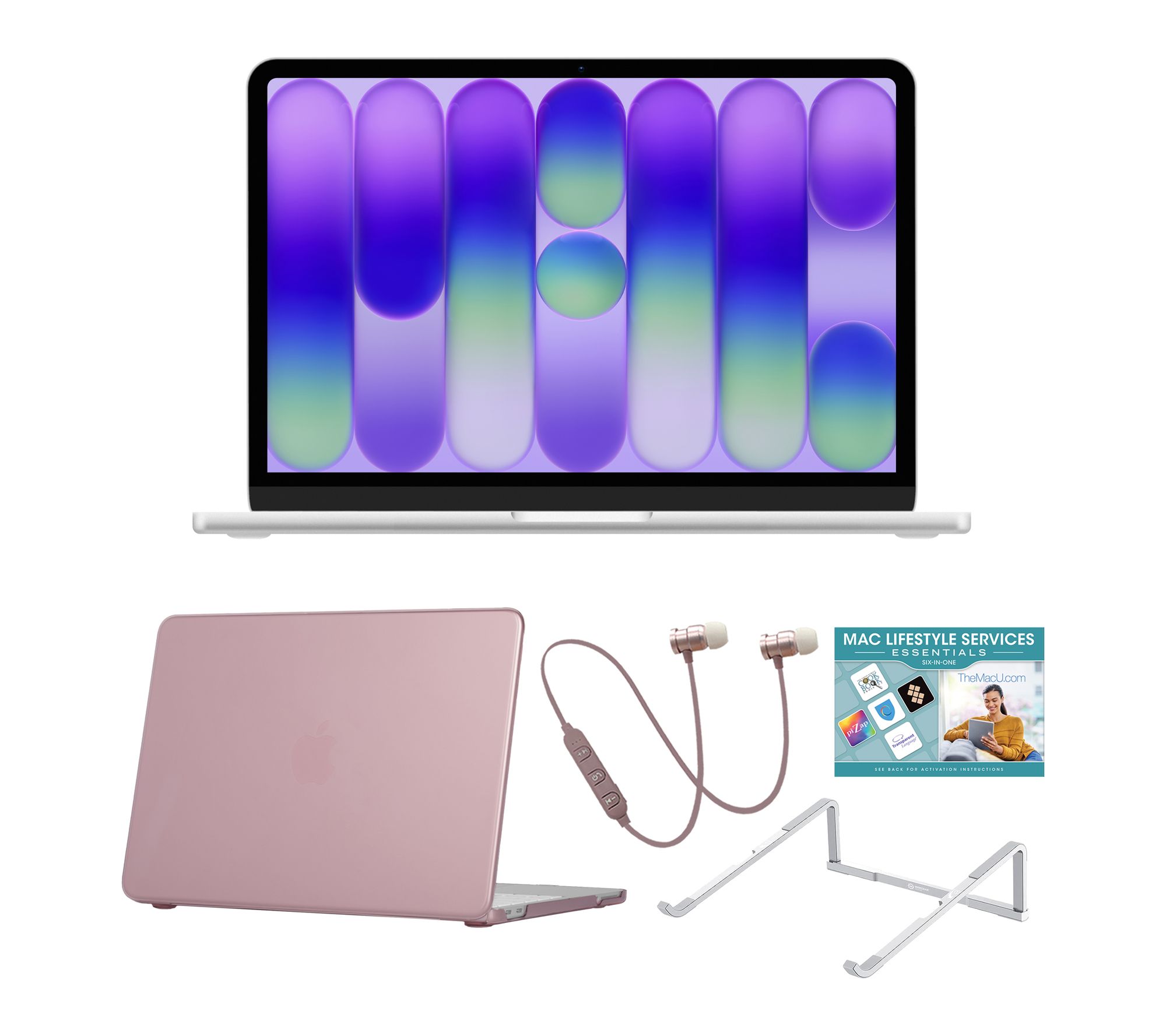 Apple Macbook Neo 256GB w/ Fitted Clip Case, Earbuds & Accs. | QVC