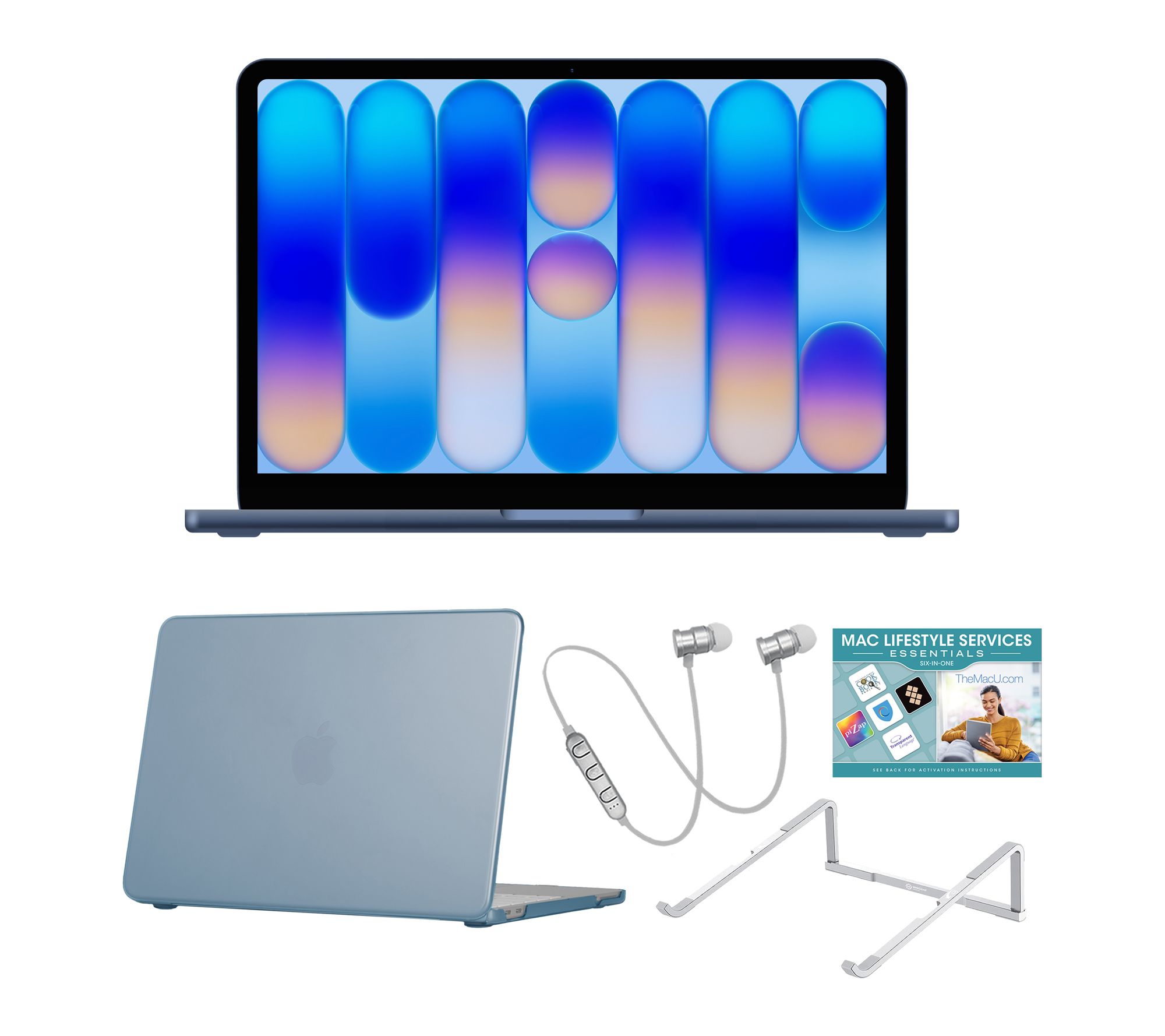 Apple Macbook Neo 256GB w/ Fitted Clip Case, Earbuds & Accs.