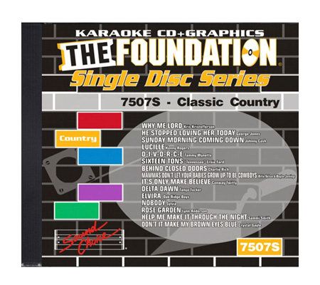 Sound Choice CDG - Foundation Singles - ClassicCountry 