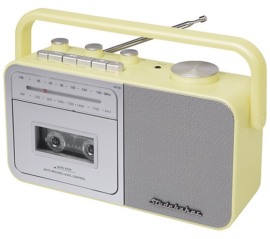 Studebaker Portable Cassette Player/Recorder with AM/FM Radio