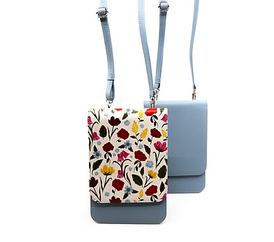 Caseable Set of 2 Crossbody Phone Bags Protection