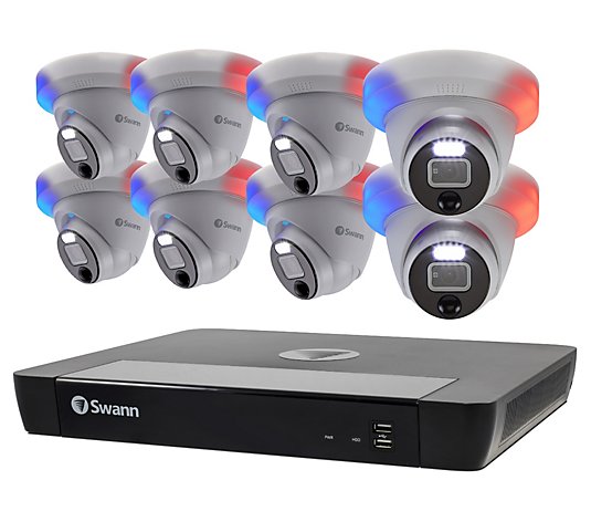 Swann 4K HD 8 Dome Camera 16 Channel SecurityKit