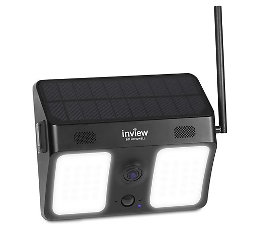 Bell+Howell InView BHSLC1 FHD Outdoor Solar Floodlight Camera