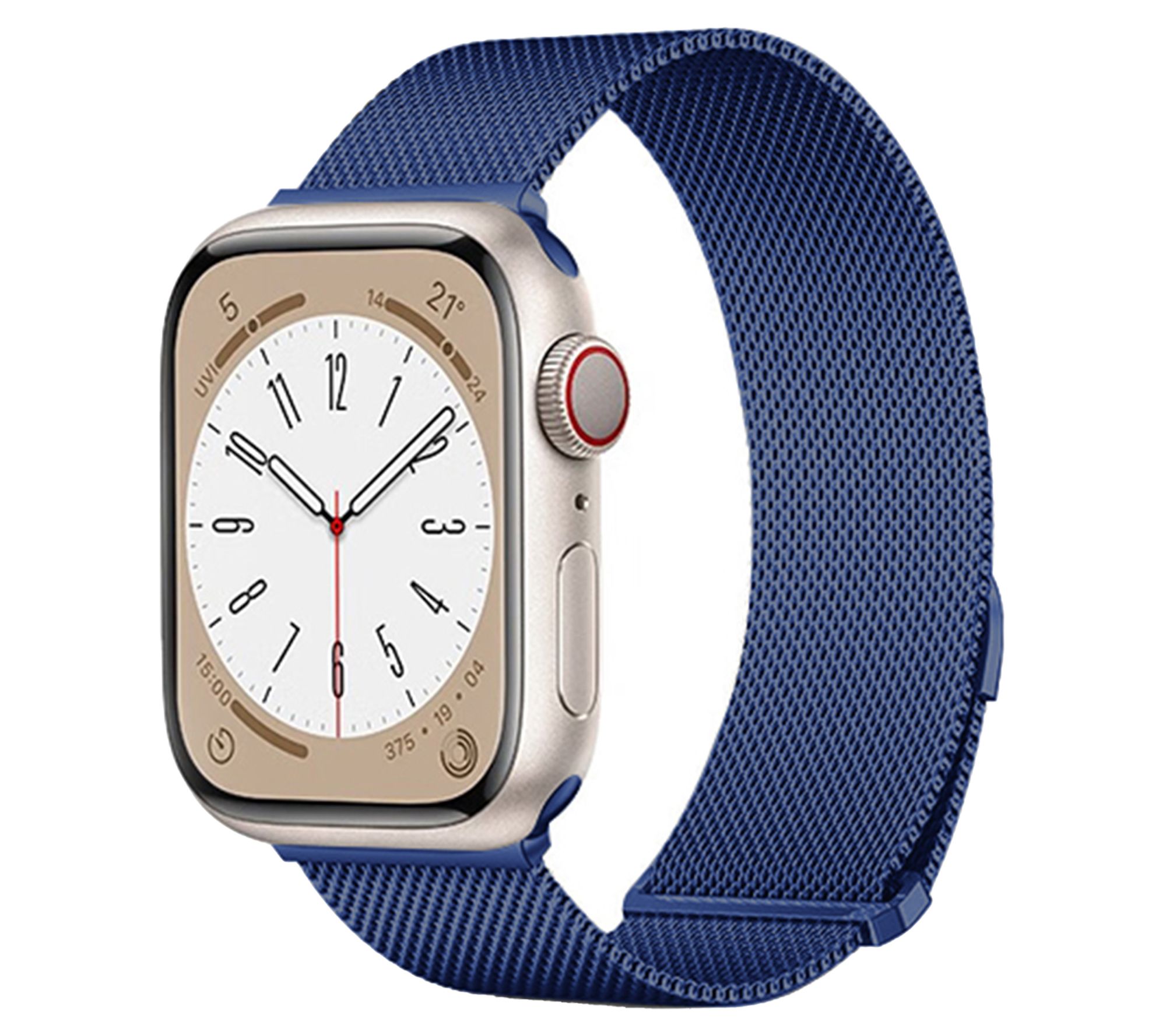 WorryFree Gadgets 38/40/41mm Metal Mesh Magnetic Band