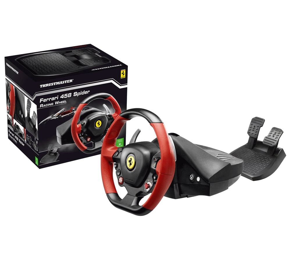 Thrustmaster Ferrari 458 Spider Wheel & Pedals- Xbox/PC