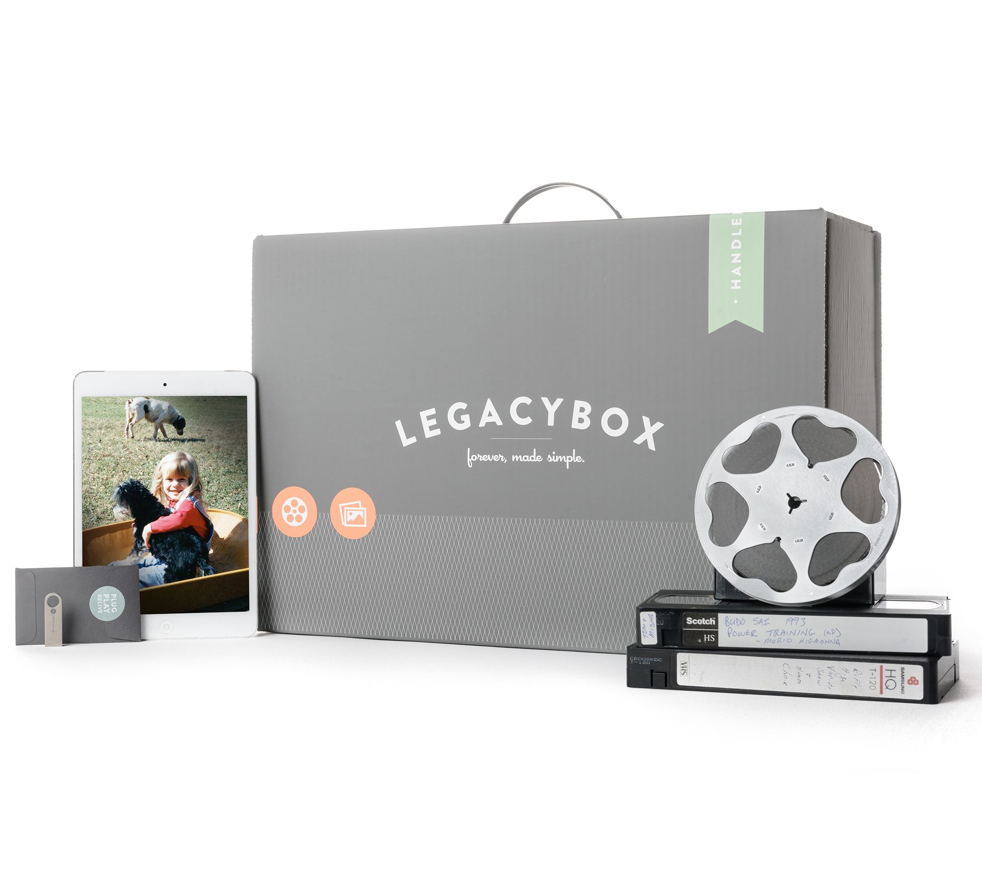 LEGACYBOX 10-Piece Family Box Photo and Video Digital Conversion Kit ...