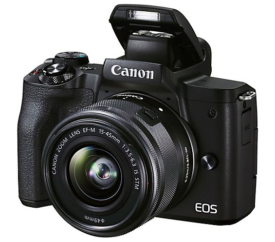 Canon EOS M50 Mark II Digital Camera with 15-45 mm Lens