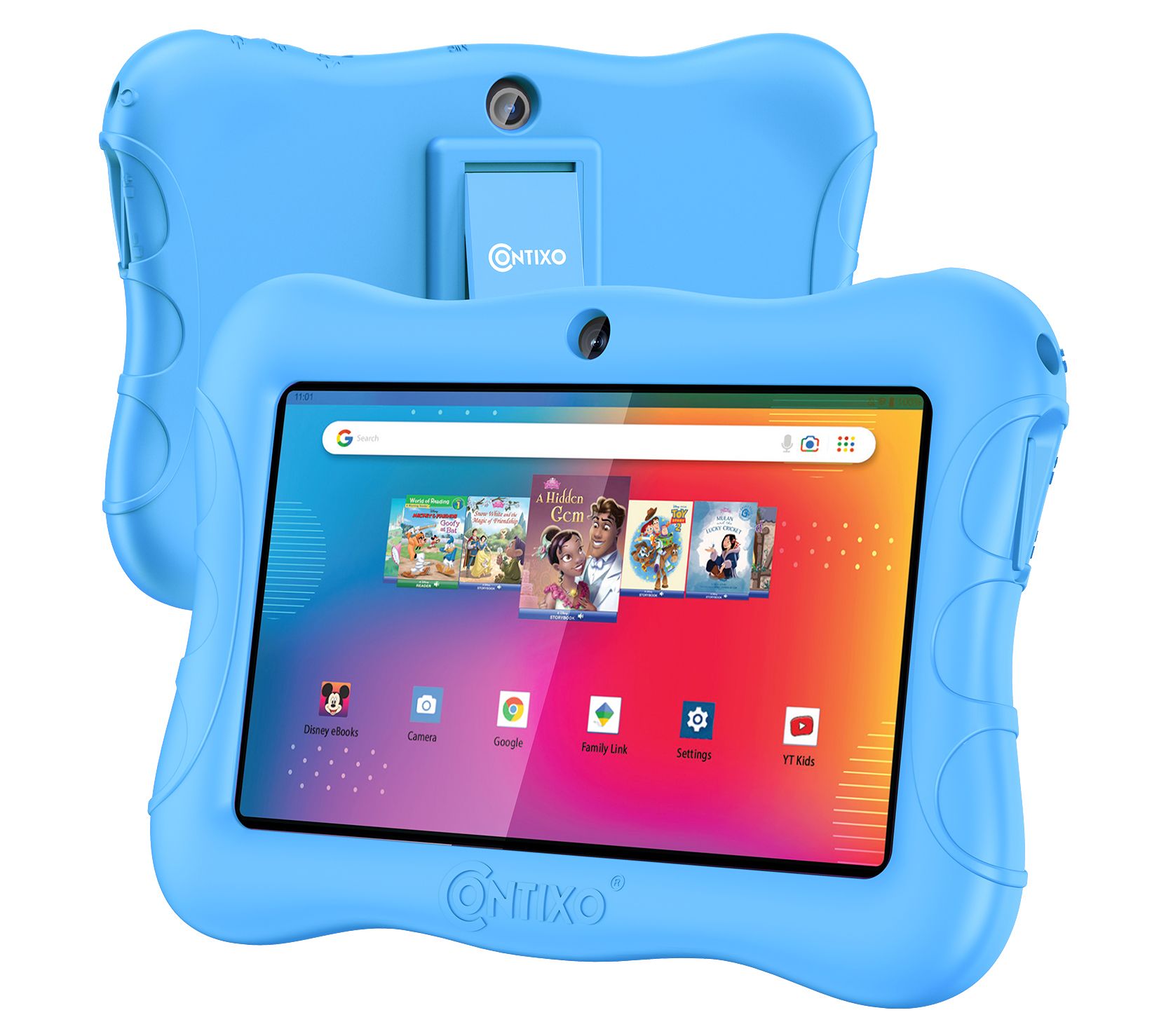 Contixo V9 7" 32GB Kids Tablet w/ Dual Camera &50 Disney Books
