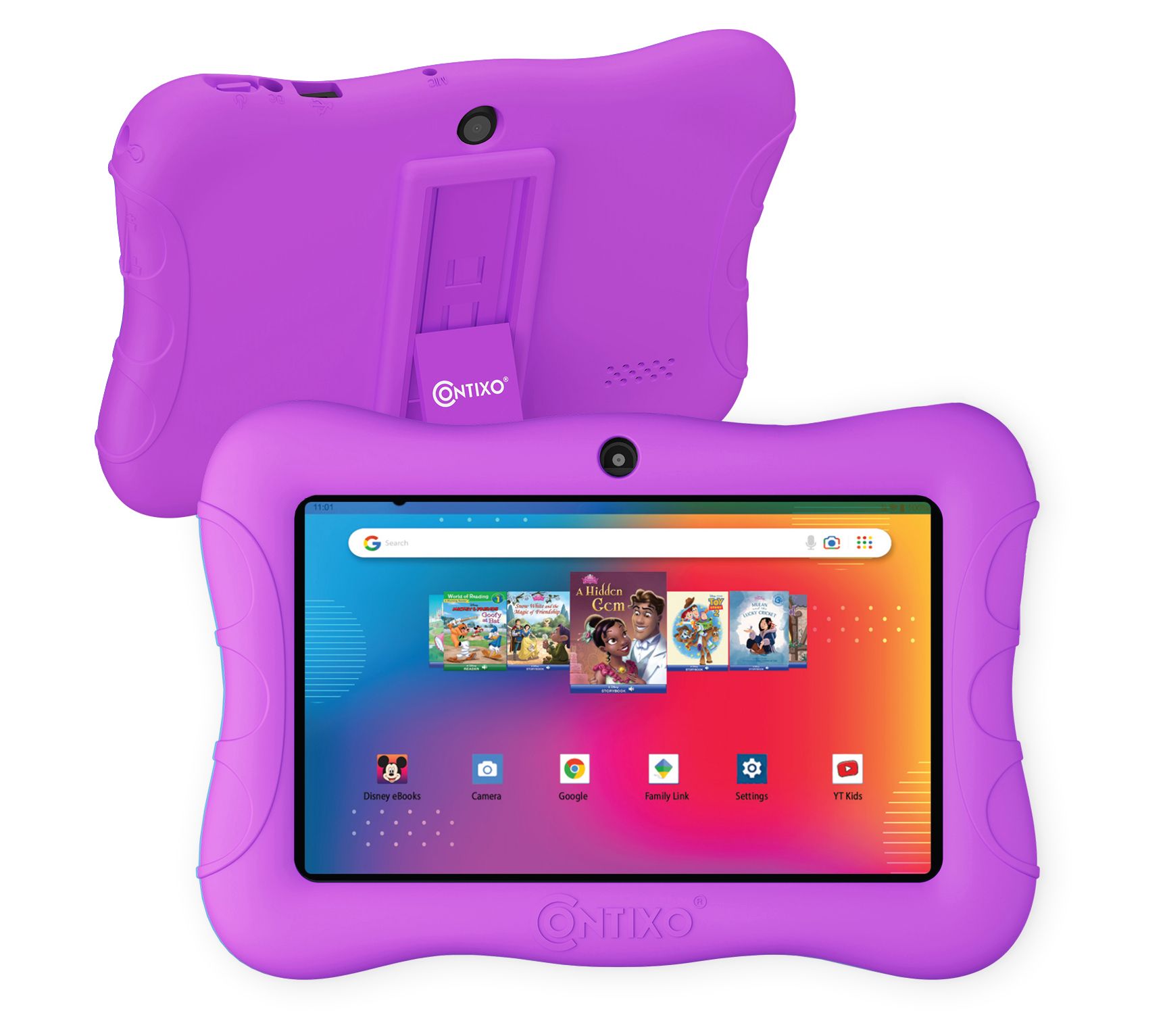 Contixo V9 7" 32GB Kids Tablet w/ Dual Camera &50 Disney Books